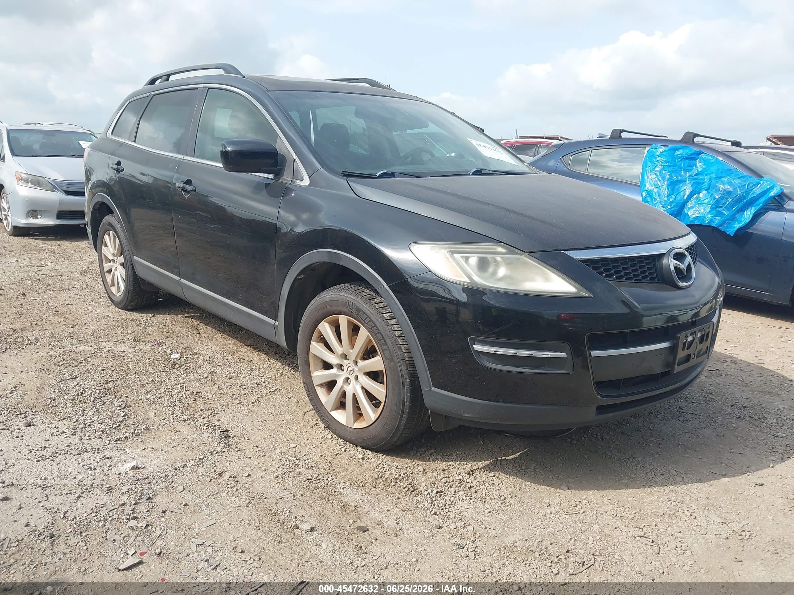 2009 Mazda Cx-9 Sport Black vin: JM3TB28A290178920