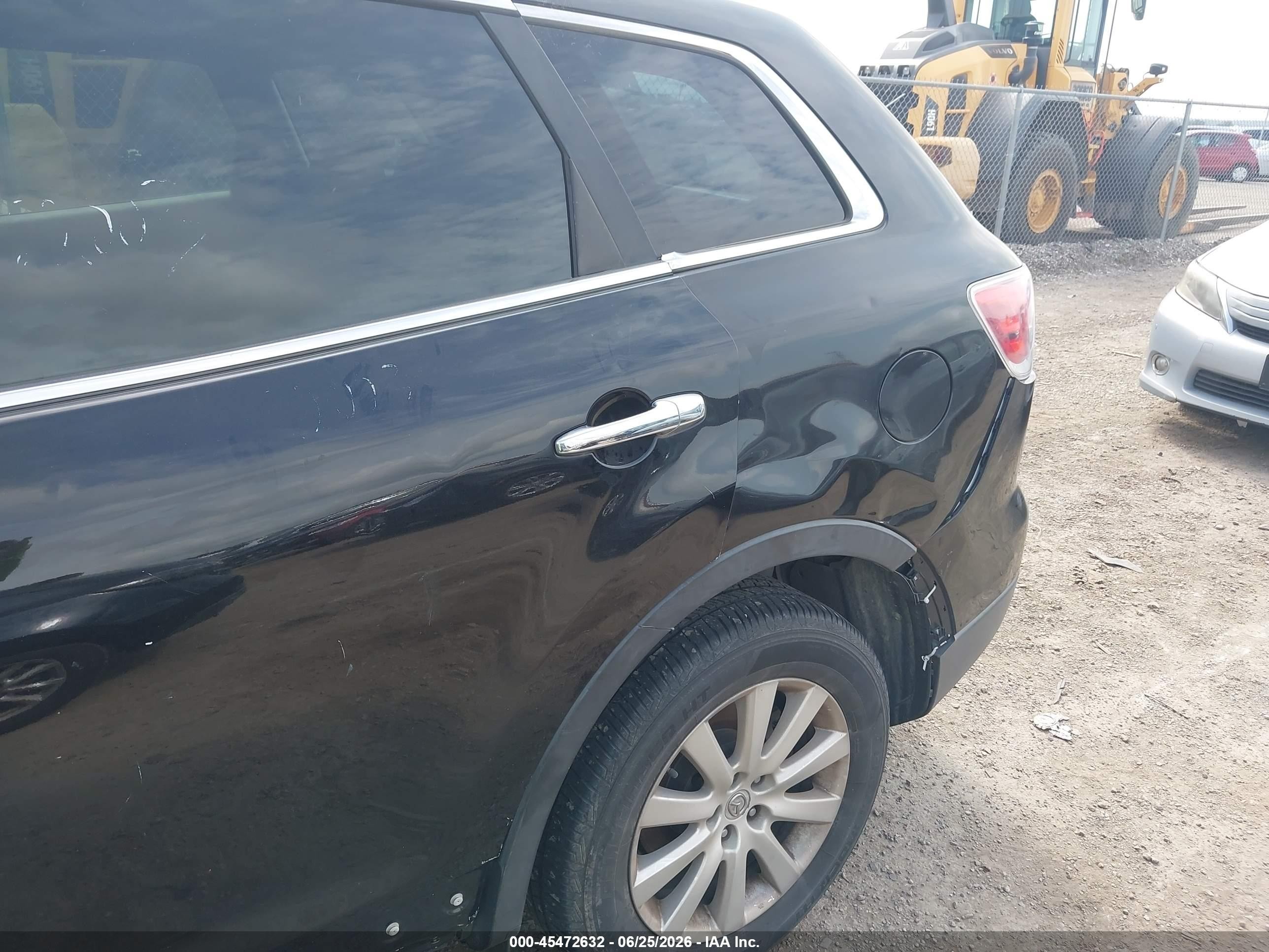 2009 Mazda Cx-9 Sport Black vin: JM3TB28A290178920