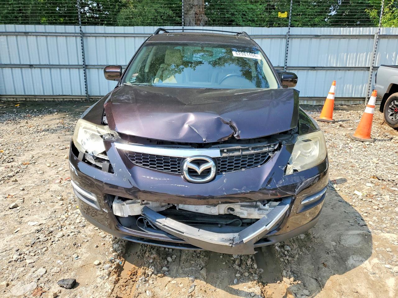 2008 Mazda Cx-9 Burgundy vin: JM3TB28A480130530