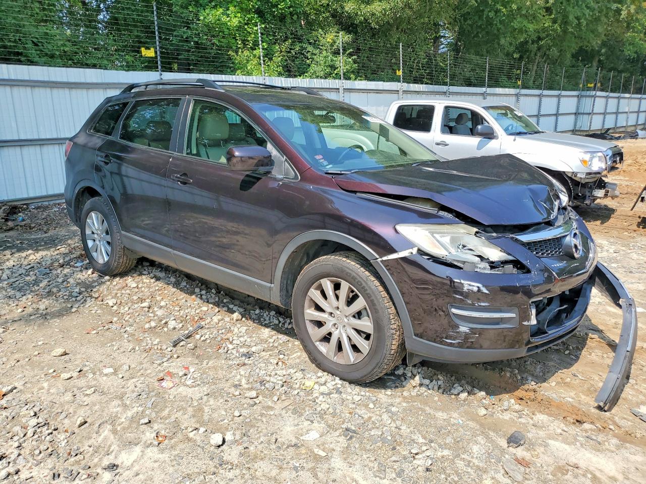 2008 Mazda Cx-9 Burgundy vin: JM3TB28A480130530