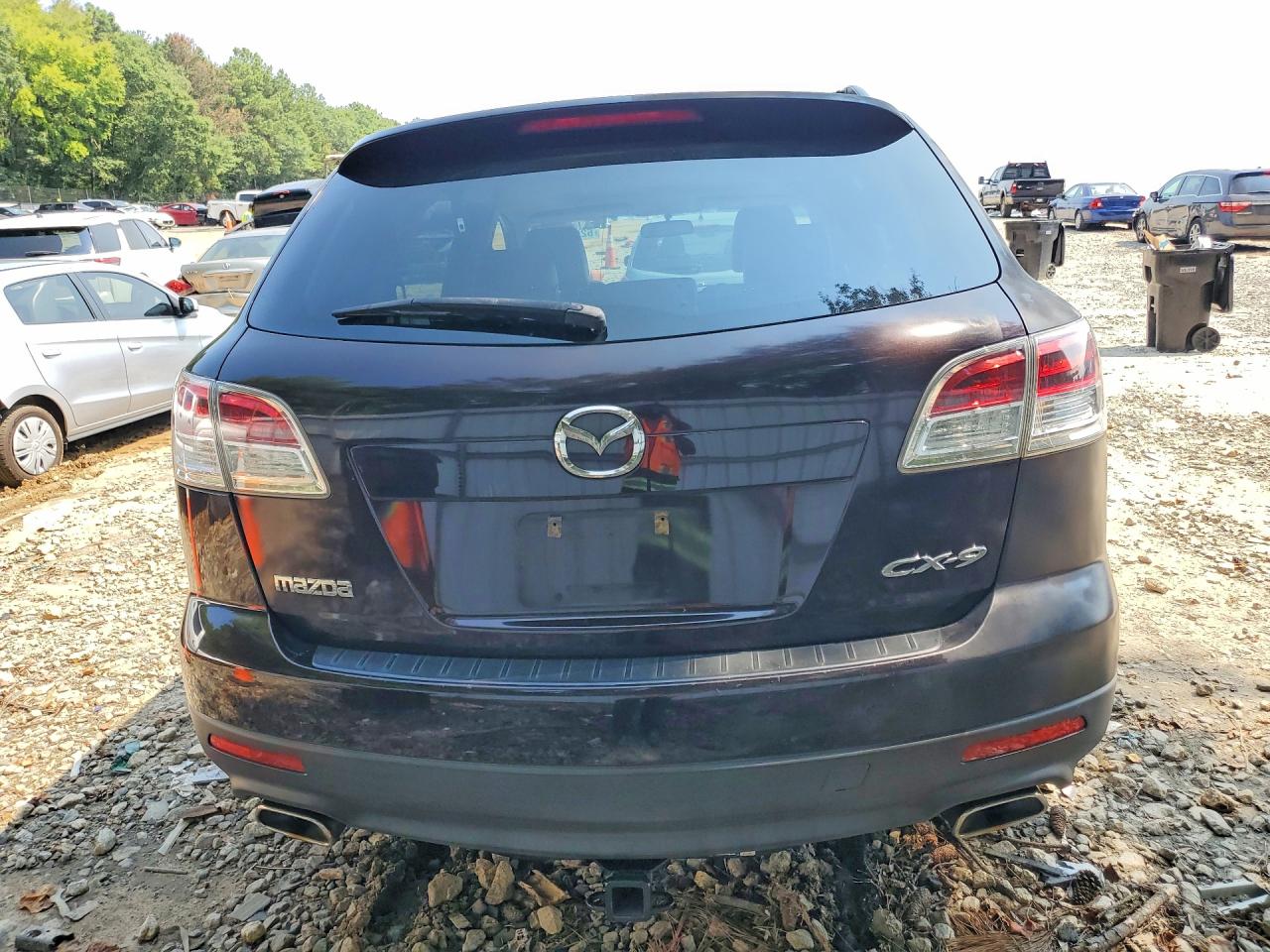 2008 Mazda Cx-9 Burgundy vin: JM3TB28A480130530