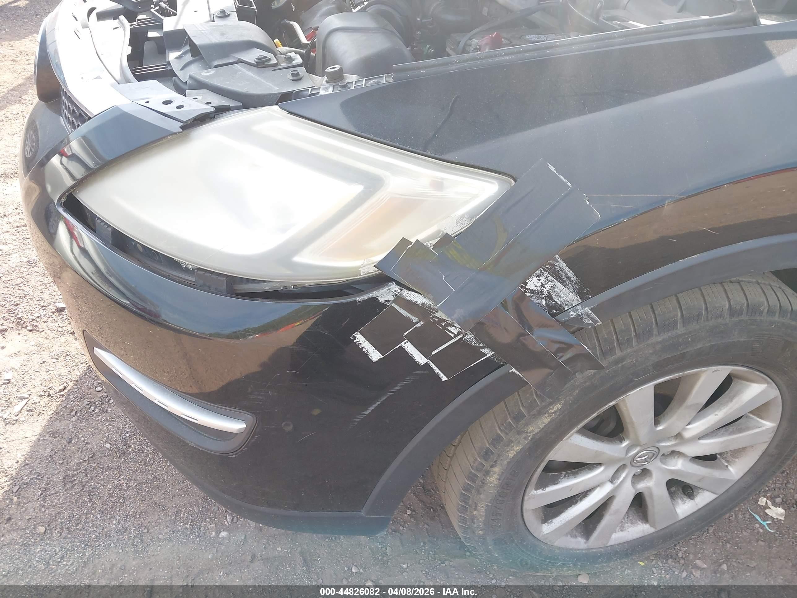 2008 Mazda Cx-9 Touring Black vin: JM3TB28A480140989