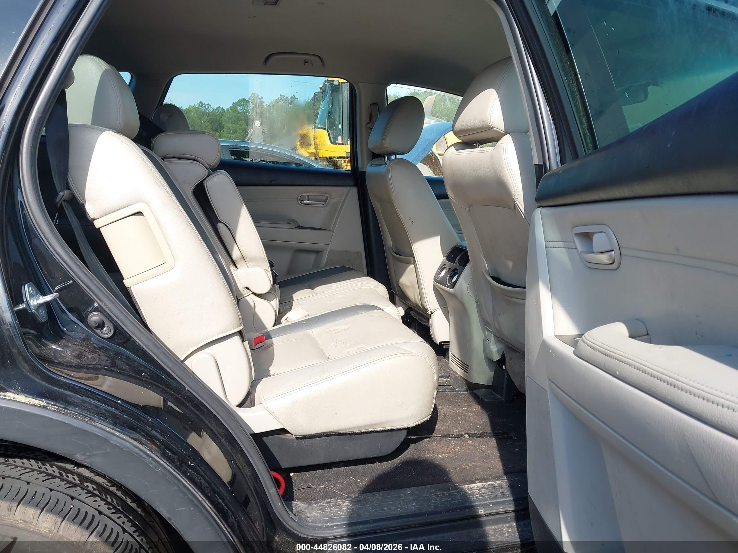 2008 Mazda Cx-9 Touring Black vin: JM3TB28A480140989