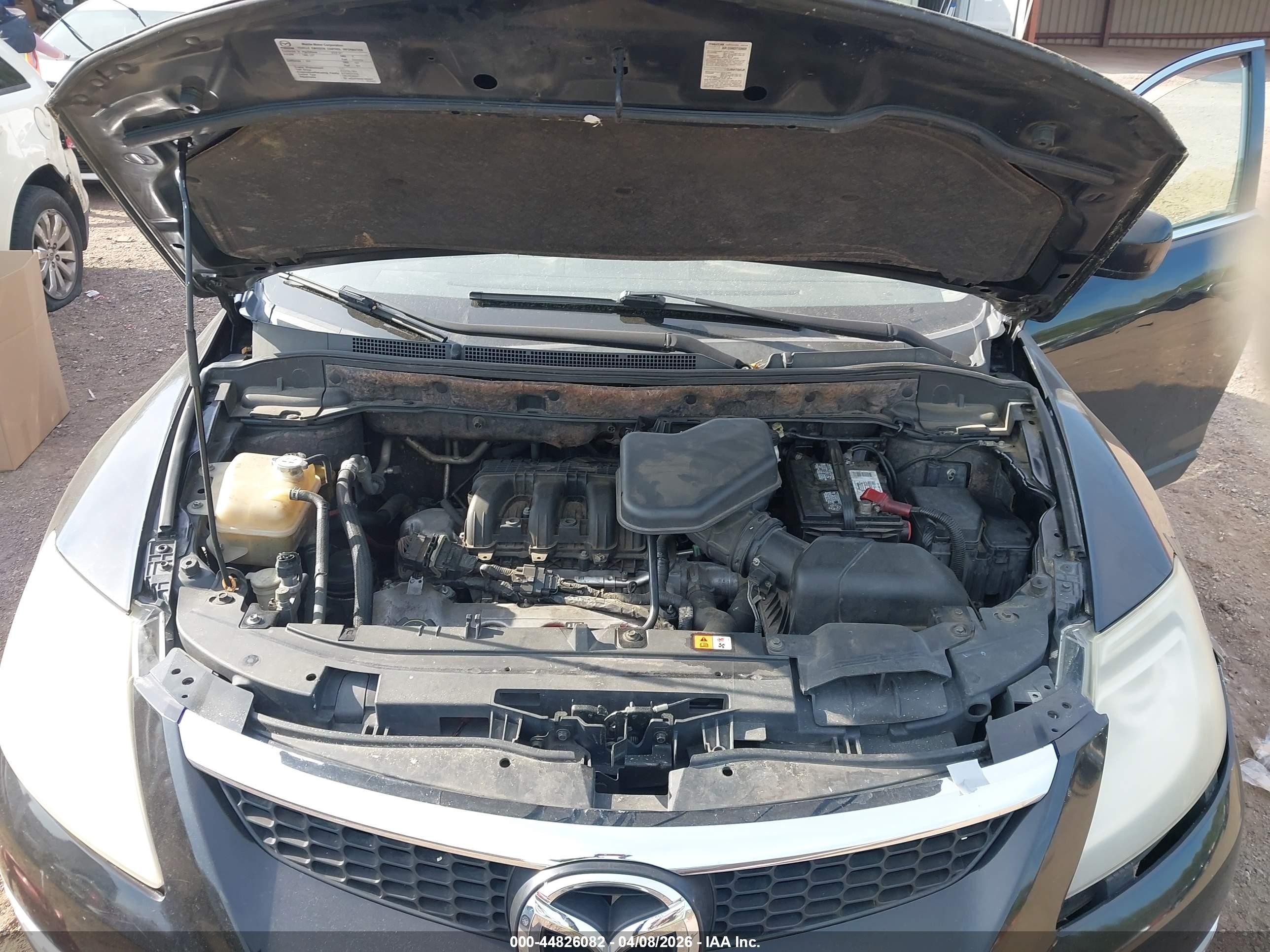 2008 Mazda Cx-9 Touring Black vin: JM3TB28A480140989