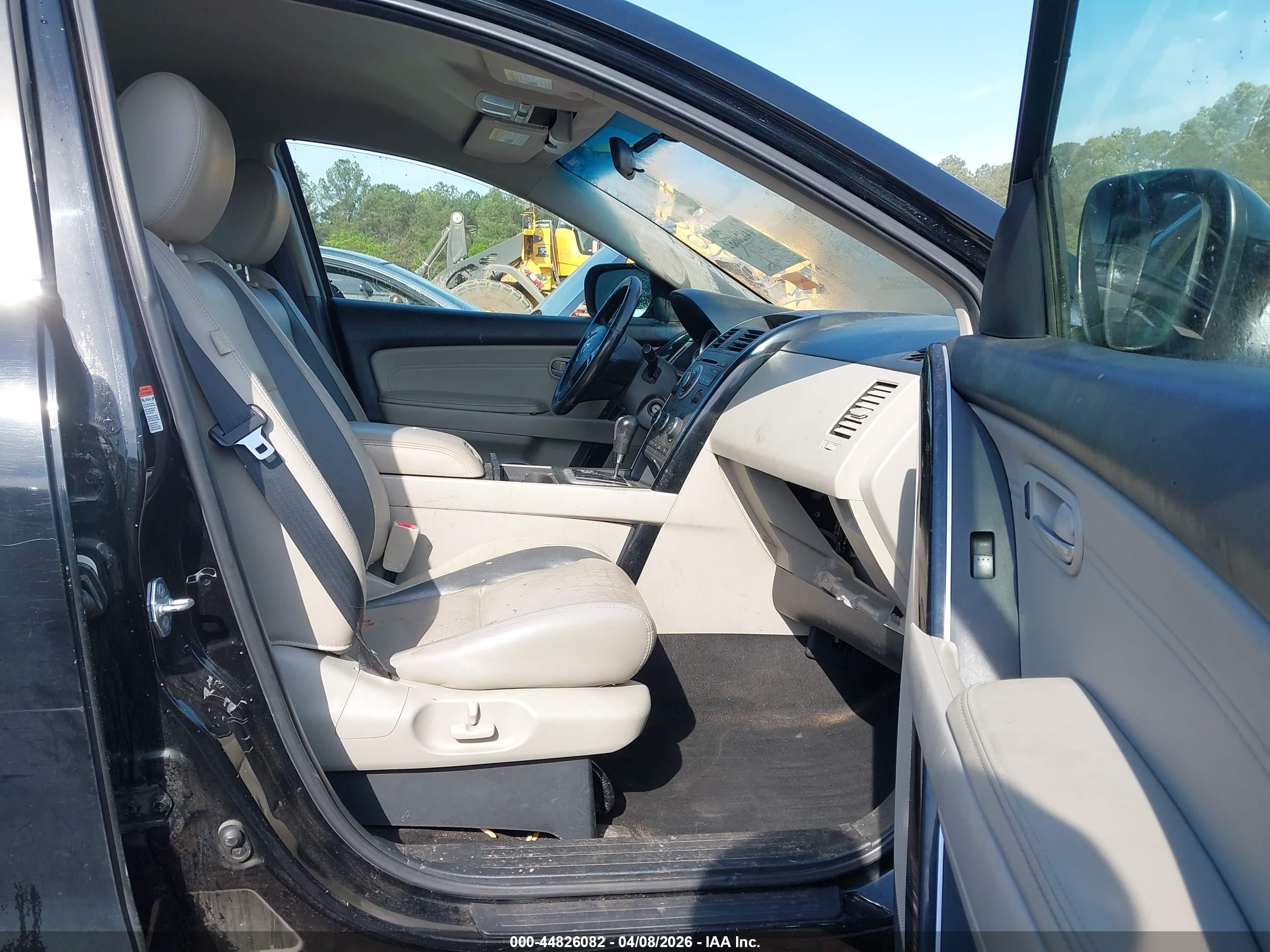 2008 Mazda Cx-9 Touring Black vin: JM3TB28A480140989
