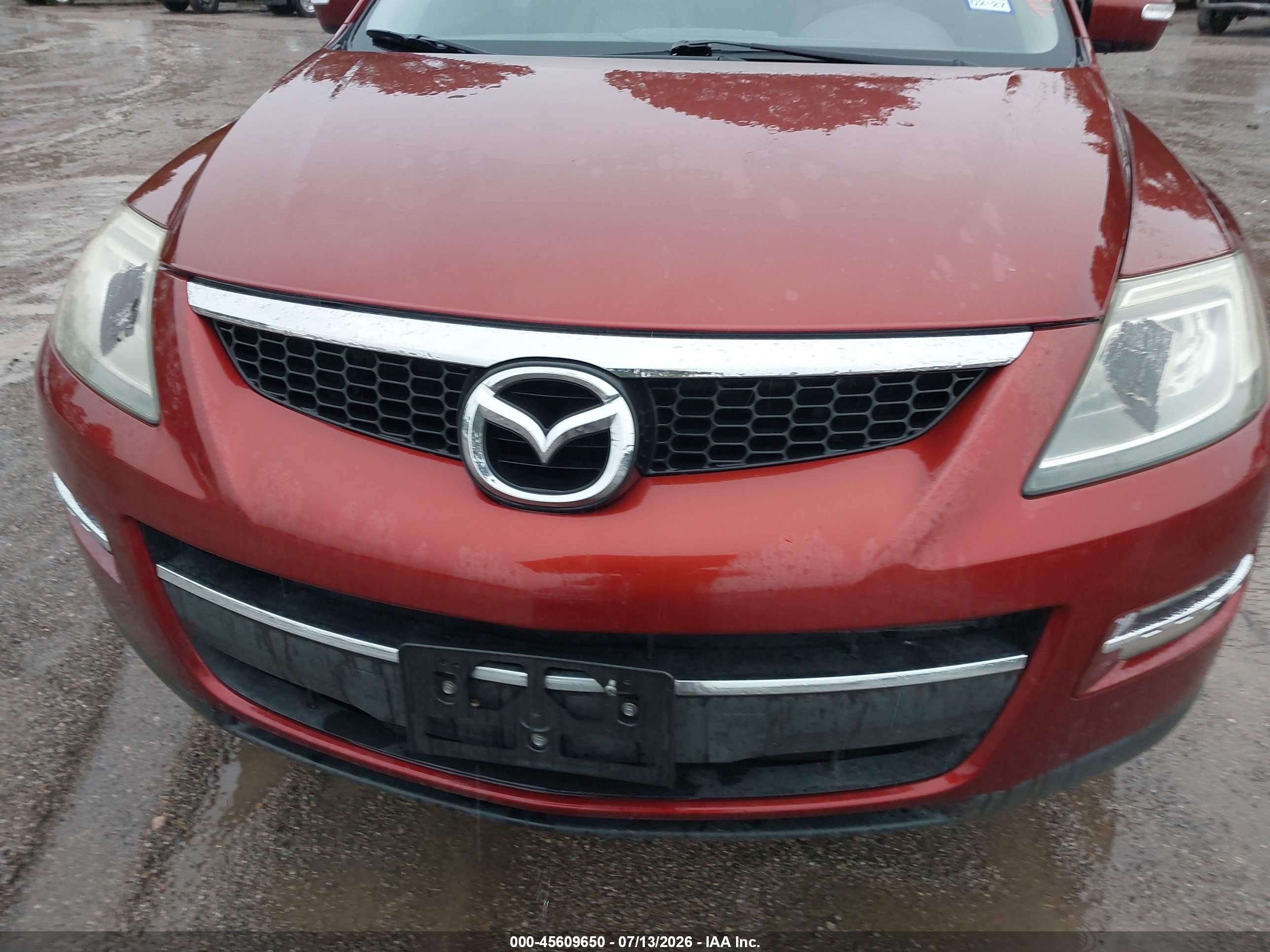 2008 Mazda Cx-9 Grand Touring Оранжевый vin: JM3TB28A580128673