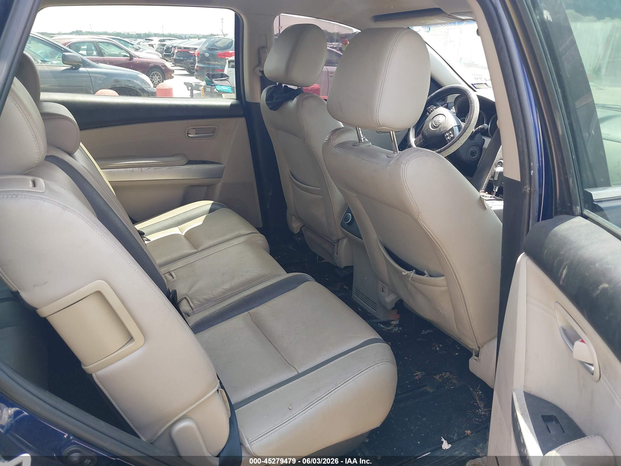 2008 Mazda Cx-9 Grand Touring Blue vin: JM3TB28A580139365