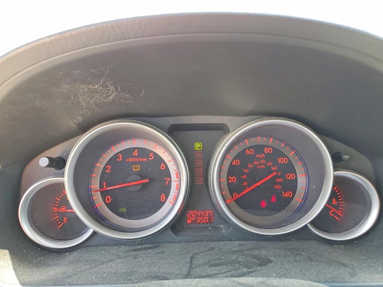 2008 Mazda Cx-9 Red vin: JM3TB28A580144386