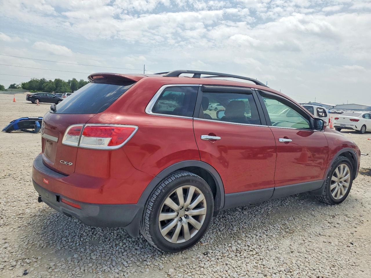 2008 Mazda Cx-9 Red vin: JM3TB28A580144386