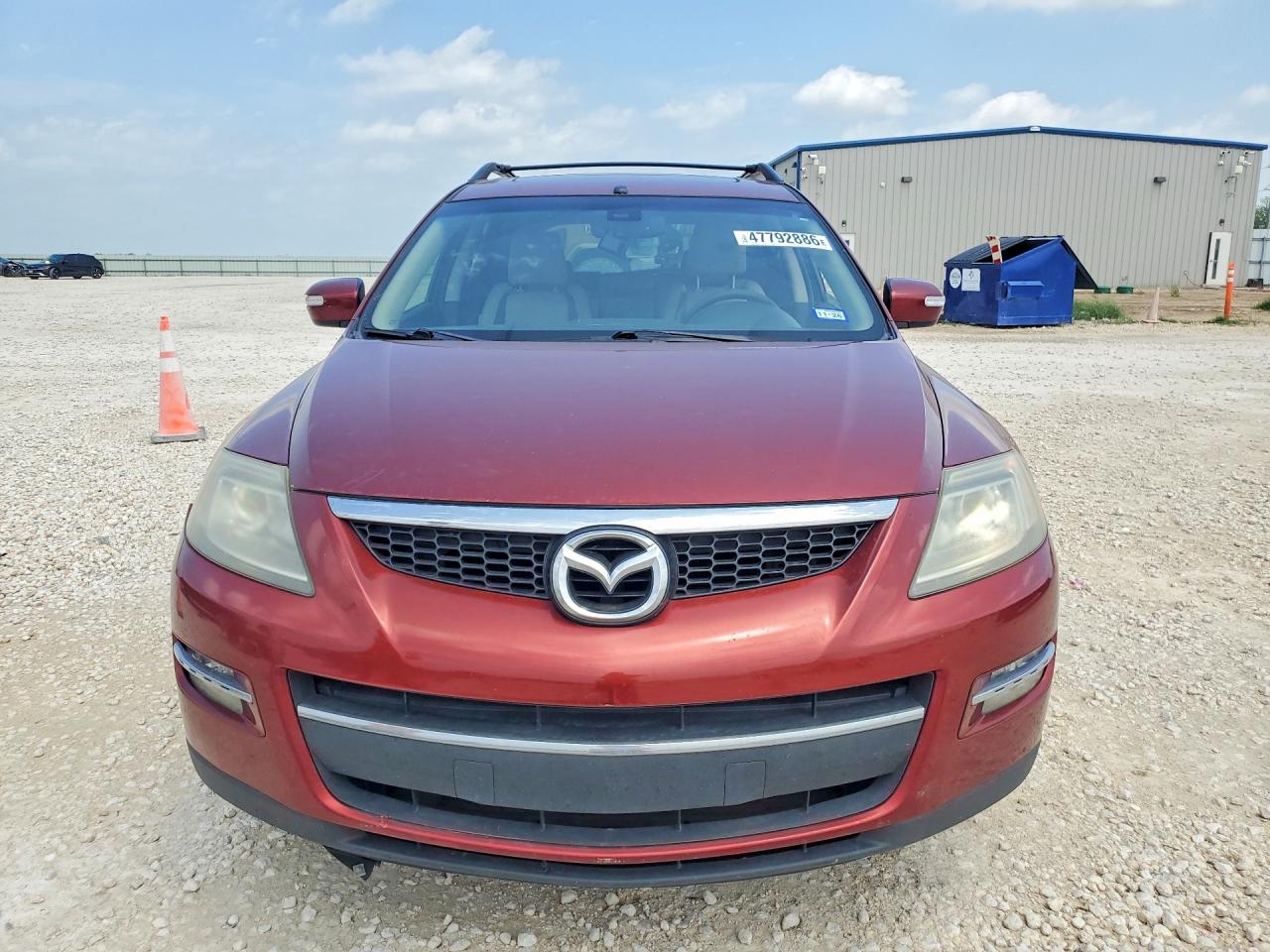 2008 Mazda Cx-9 Red vin: JM3TB28A580144386