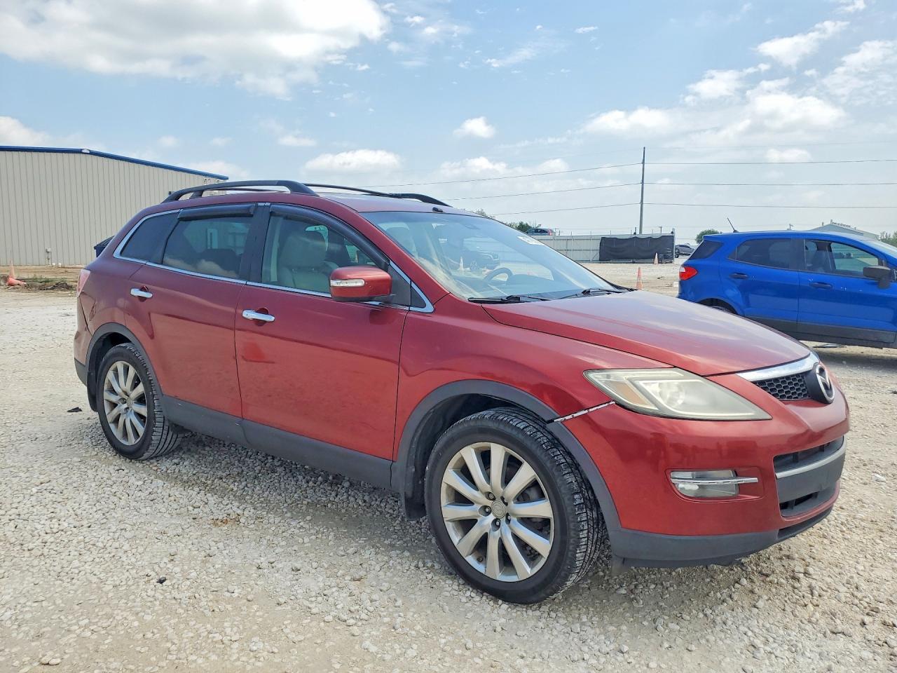 2008 Mazda Cx-9 Red vin: JM3TB28A580144386