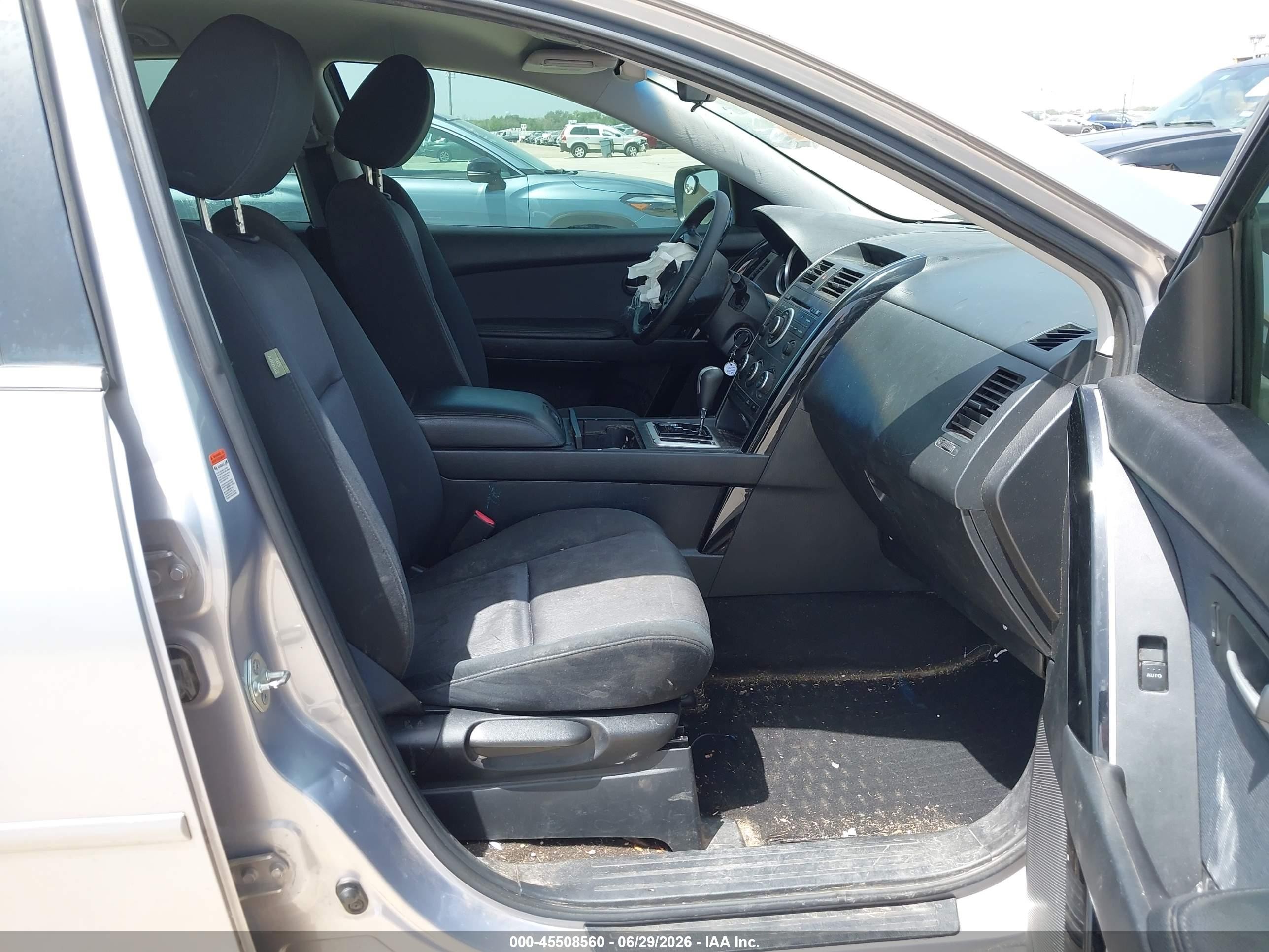 2008 Mazda Cx-9 Sport Silver vin: JM3TB28A580146476