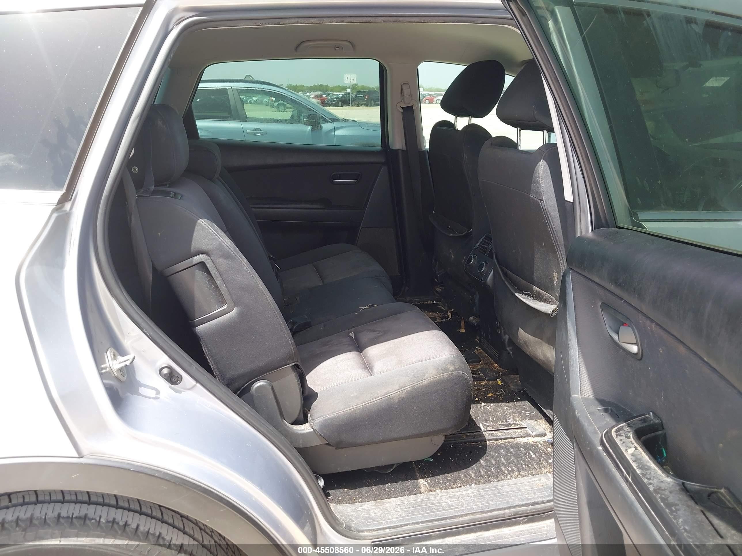 2008 Mazda Cx-9 Sport Silver vin: JM3TB28A580146476