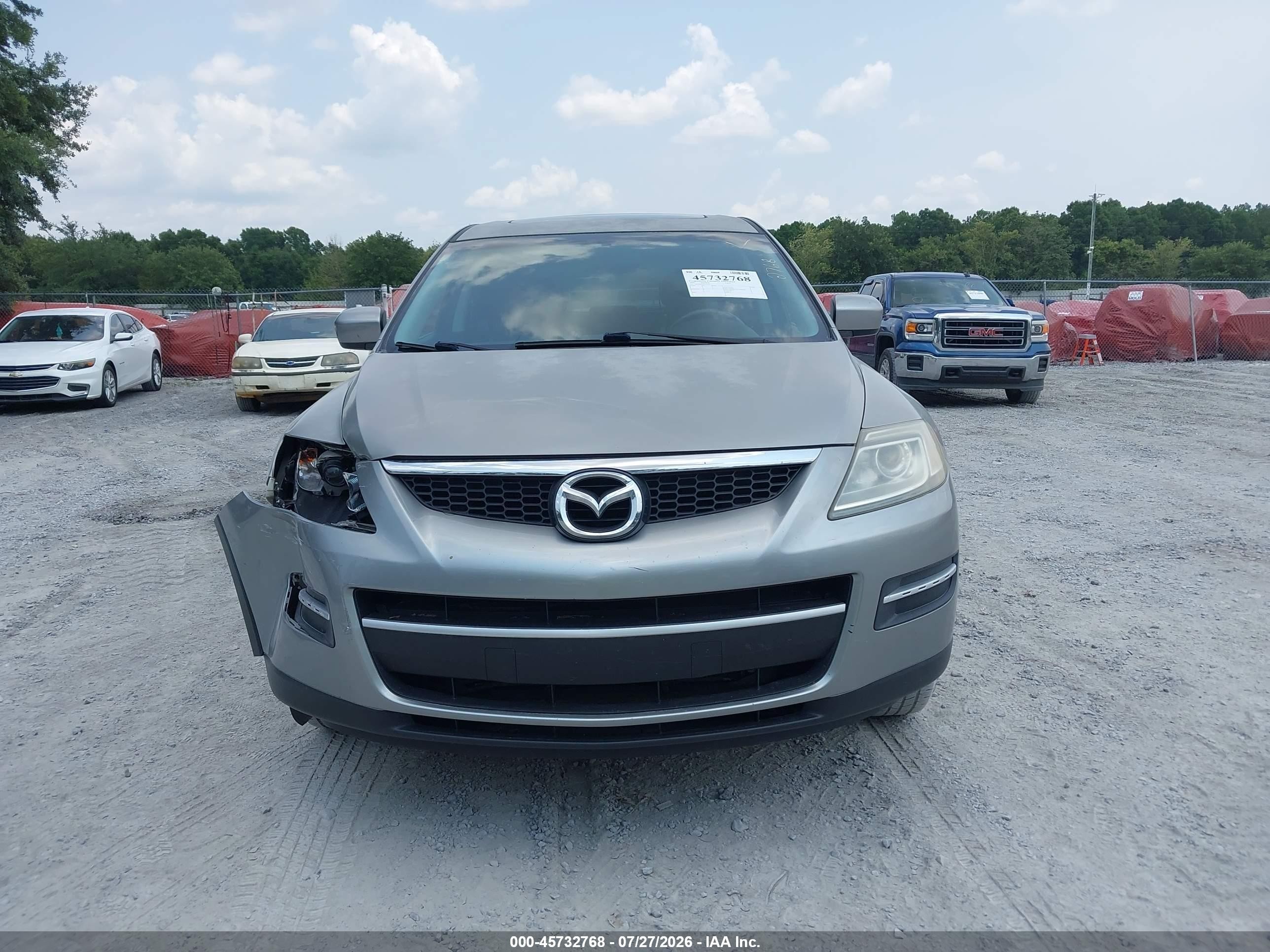 2009 Mazda Cx-9 Touring Silver vin: JM3TB28A590177275
