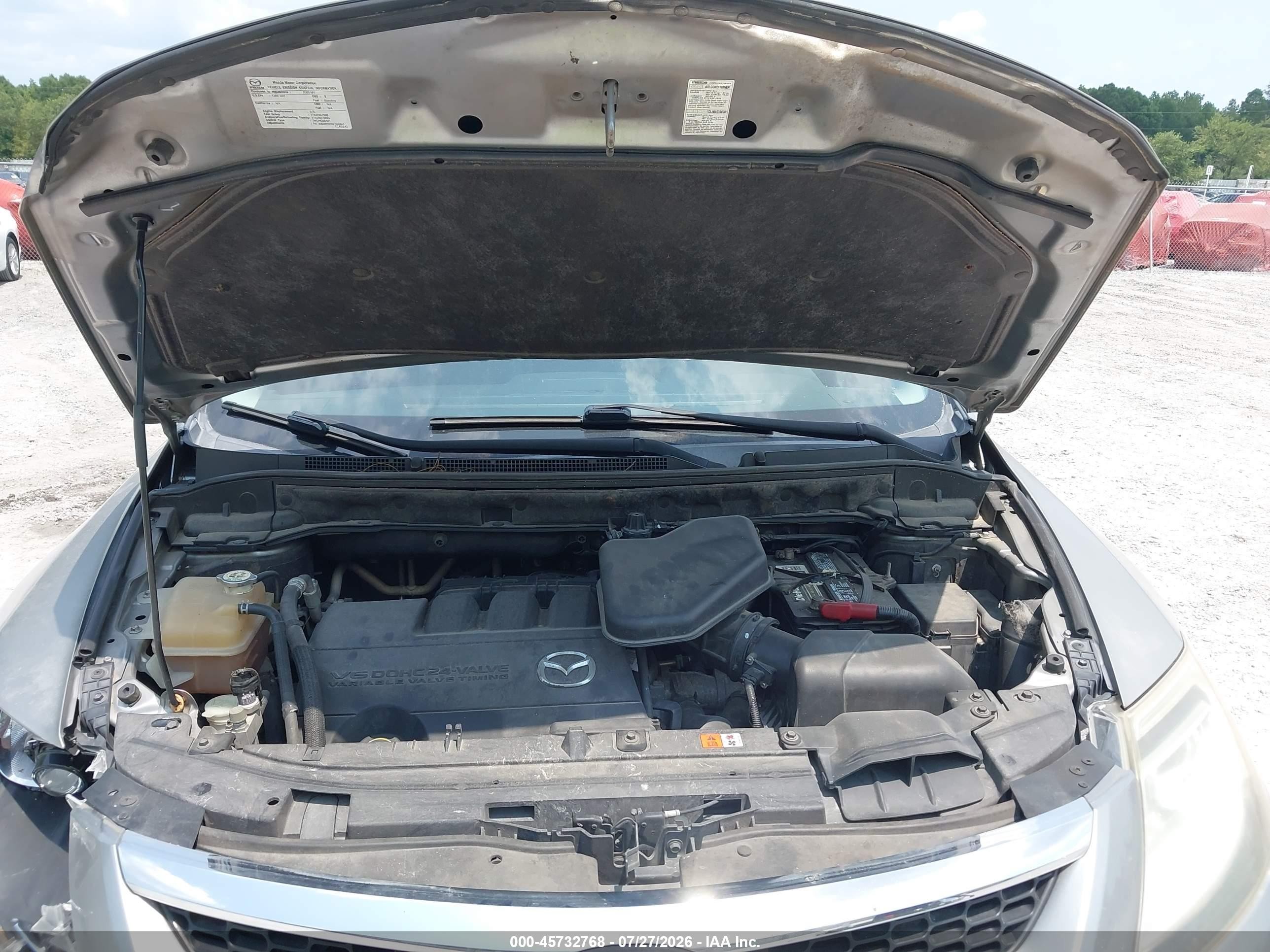 2009 Mazda Cx-9 Touring Silver vin: JM3TB28A590177275
