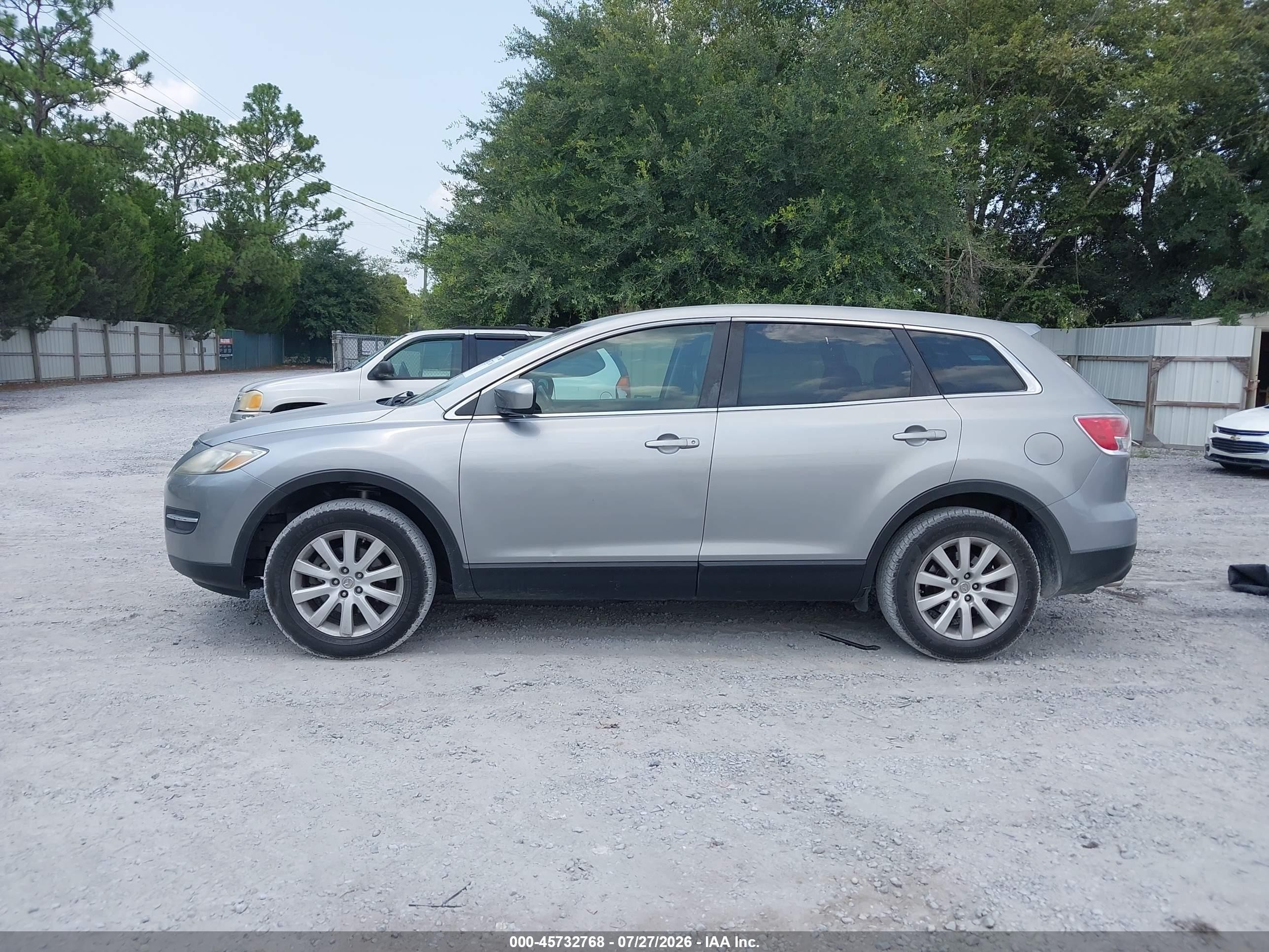 2009 Mazda Cx-9 Touring Silver vin: JM3TB28A590177275