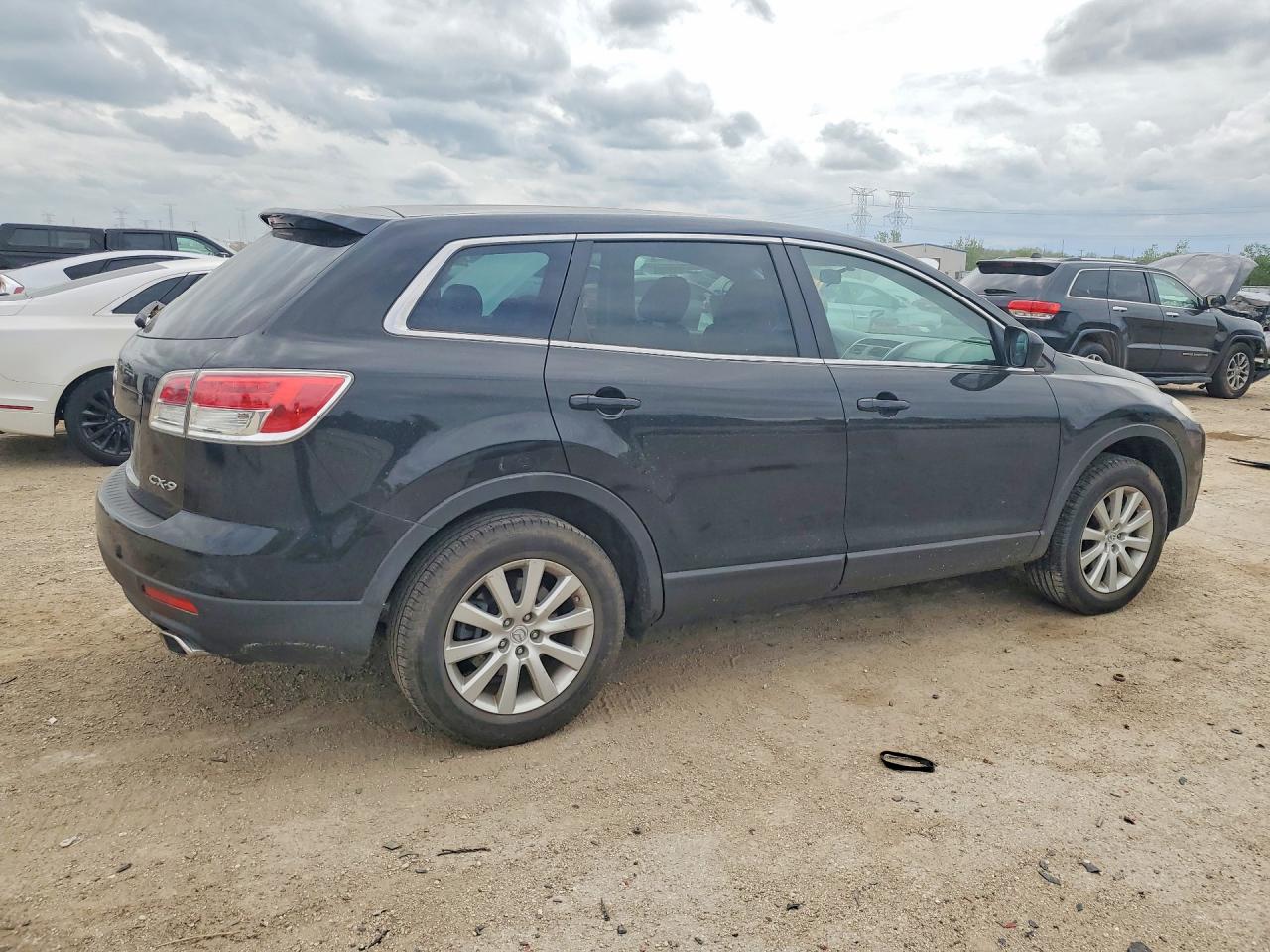 2009 Mazda Cx-9 Black vin: JM3TB28A690176961