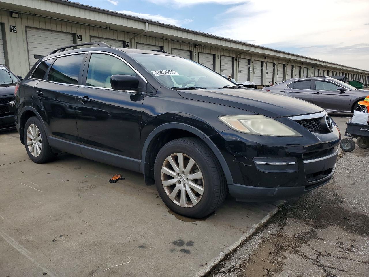 2008 Mazda Cx-9 Black vin: JM3TB28A780163148