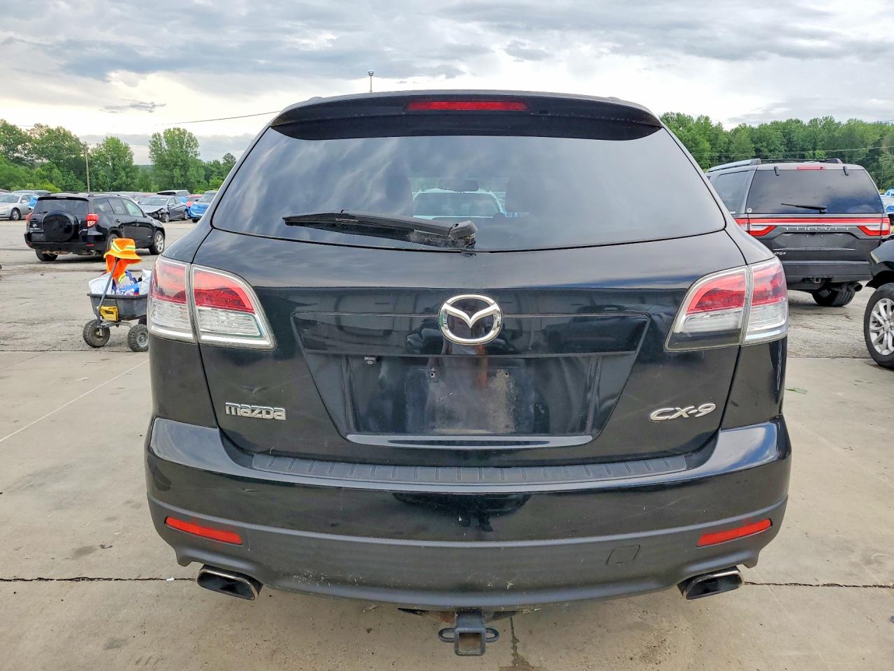 2008 Mazda Cx-9 Black vin: JM3TB28A780163148