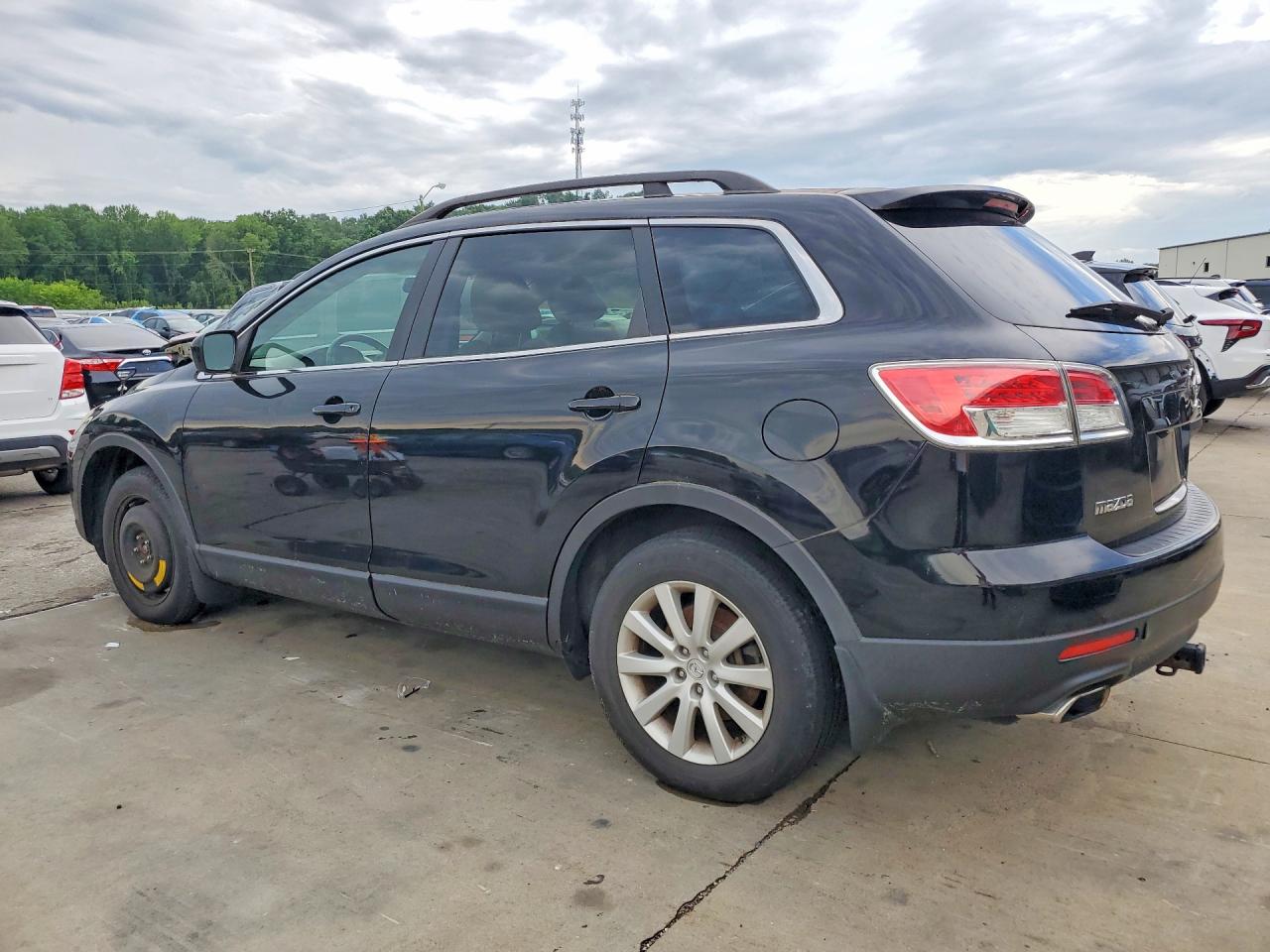 2008 Mazda Cx-9 Black vin: JM3TB28A780163148