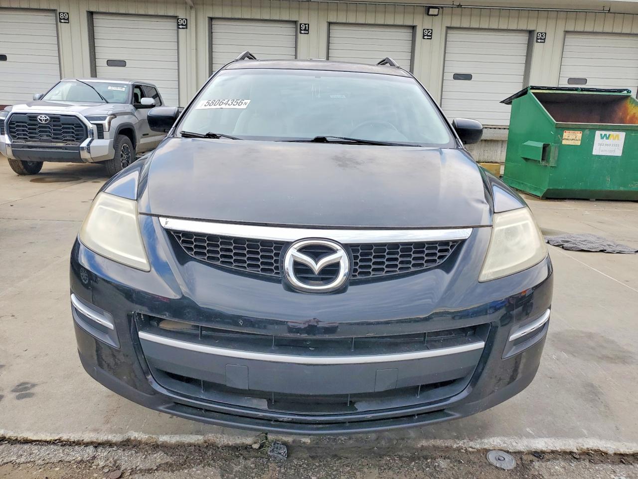2008 Mazda Cx-9 Black vin: JM3TB28A780163148