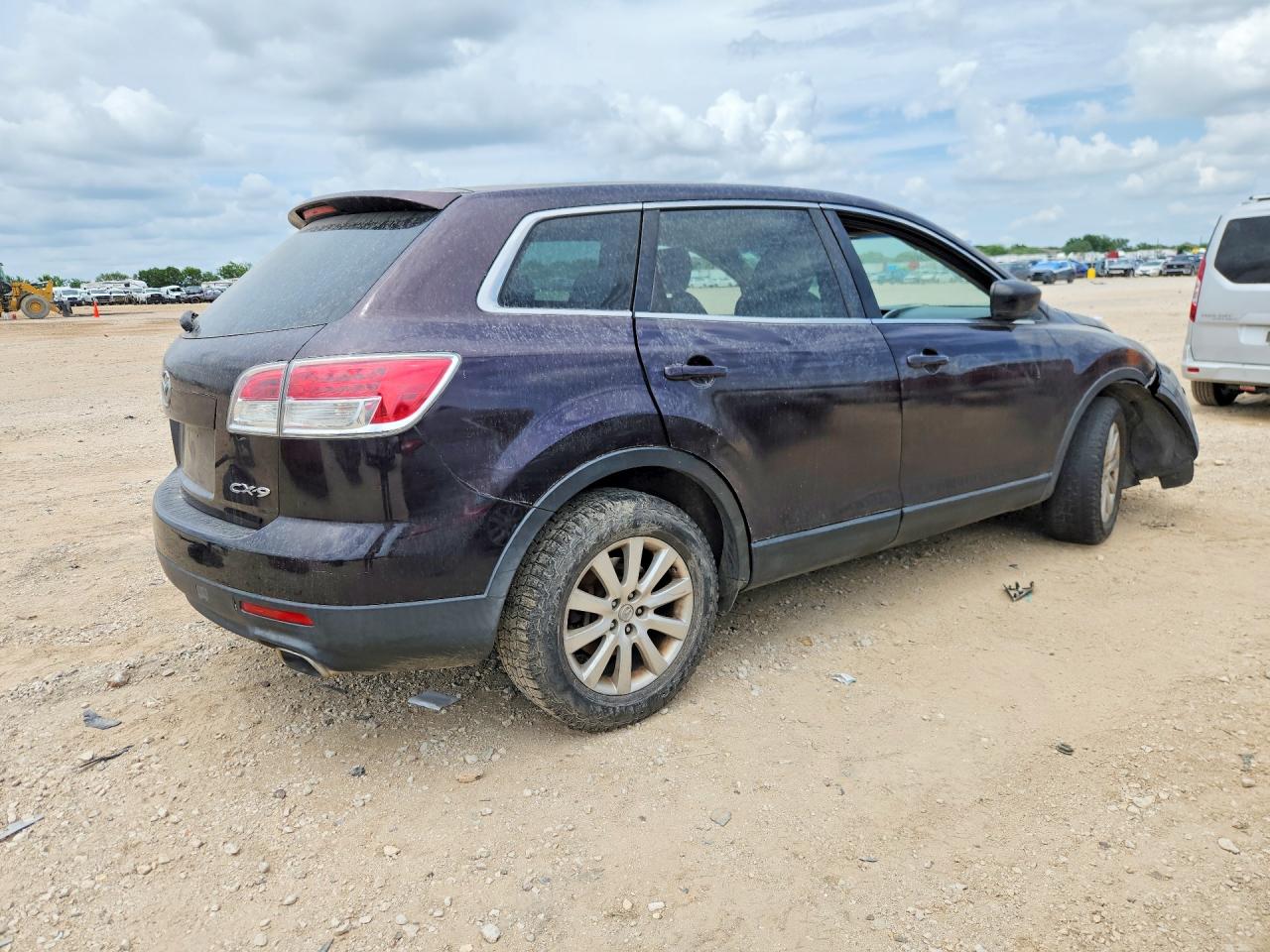 2008 Mazda Cx-9 Purple vin: JM3TB28A880130742