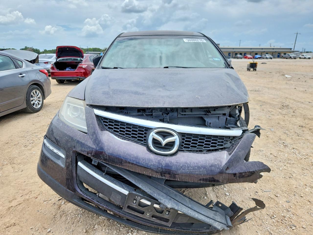 2008 Mazda Cx-9 Purple vin: JM3TB28A880130742