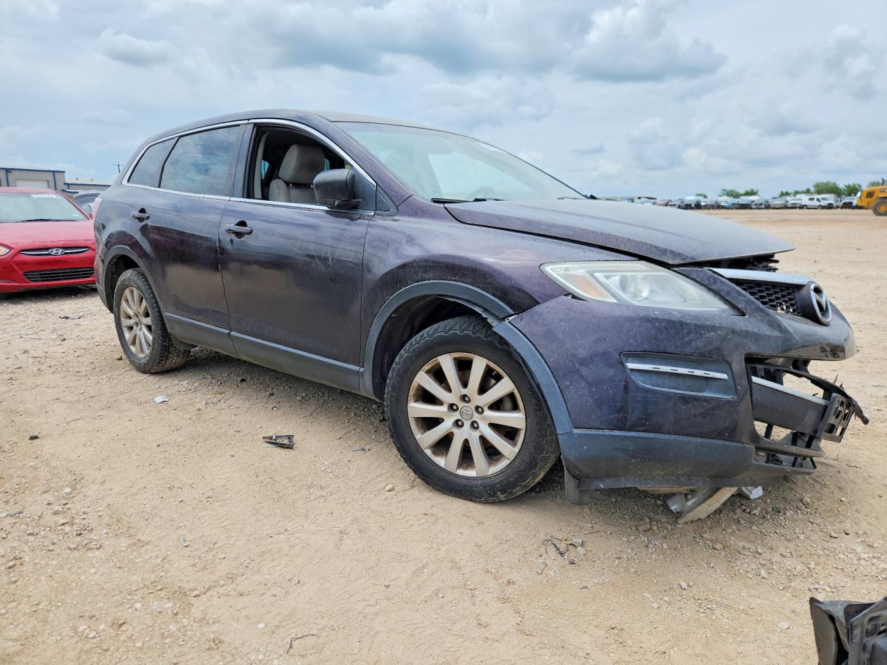 2008 Mazda Cx-9 Purple vin: JM3TB28A880130742