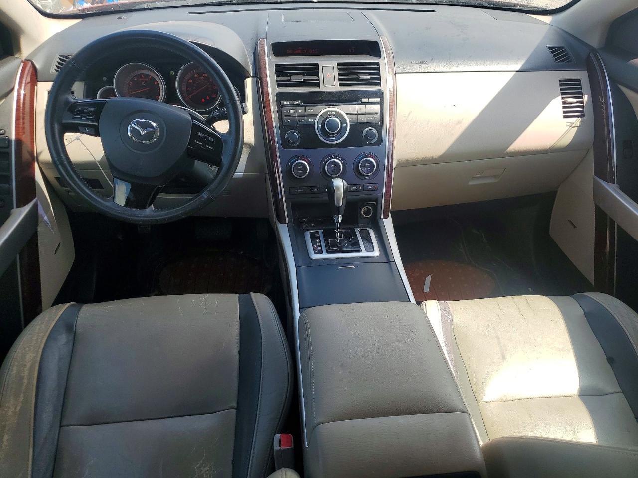 2008 Mazda Cx-9 Burgundy vin: JM3TB28A880136380