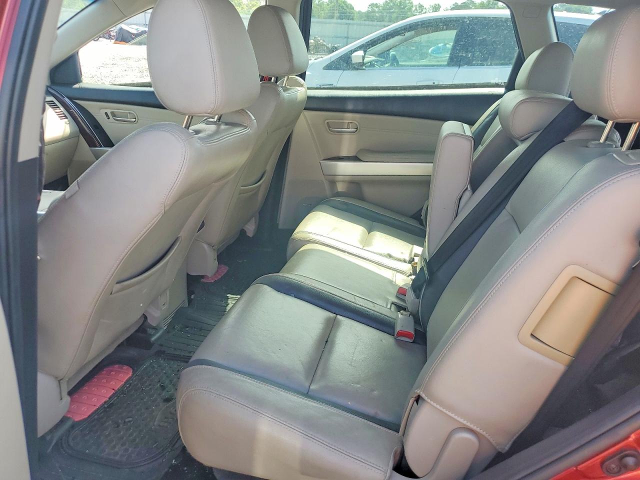 2008 Mazda Cx-9 Burgundy vin: JM3TB28A880136380