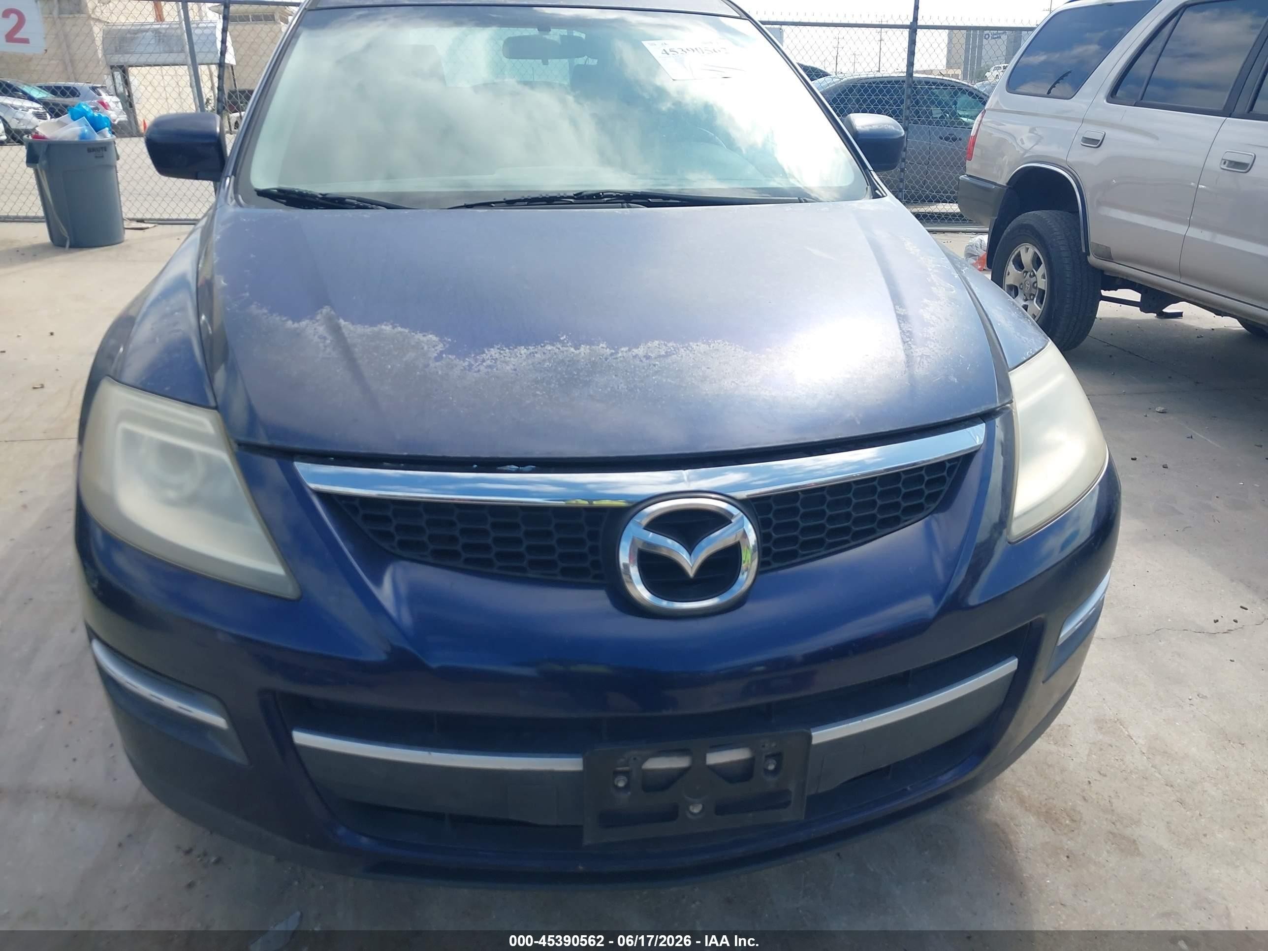 2008 Mazda Cx-9 Sport Синий vin: JM3TB28A880145807
