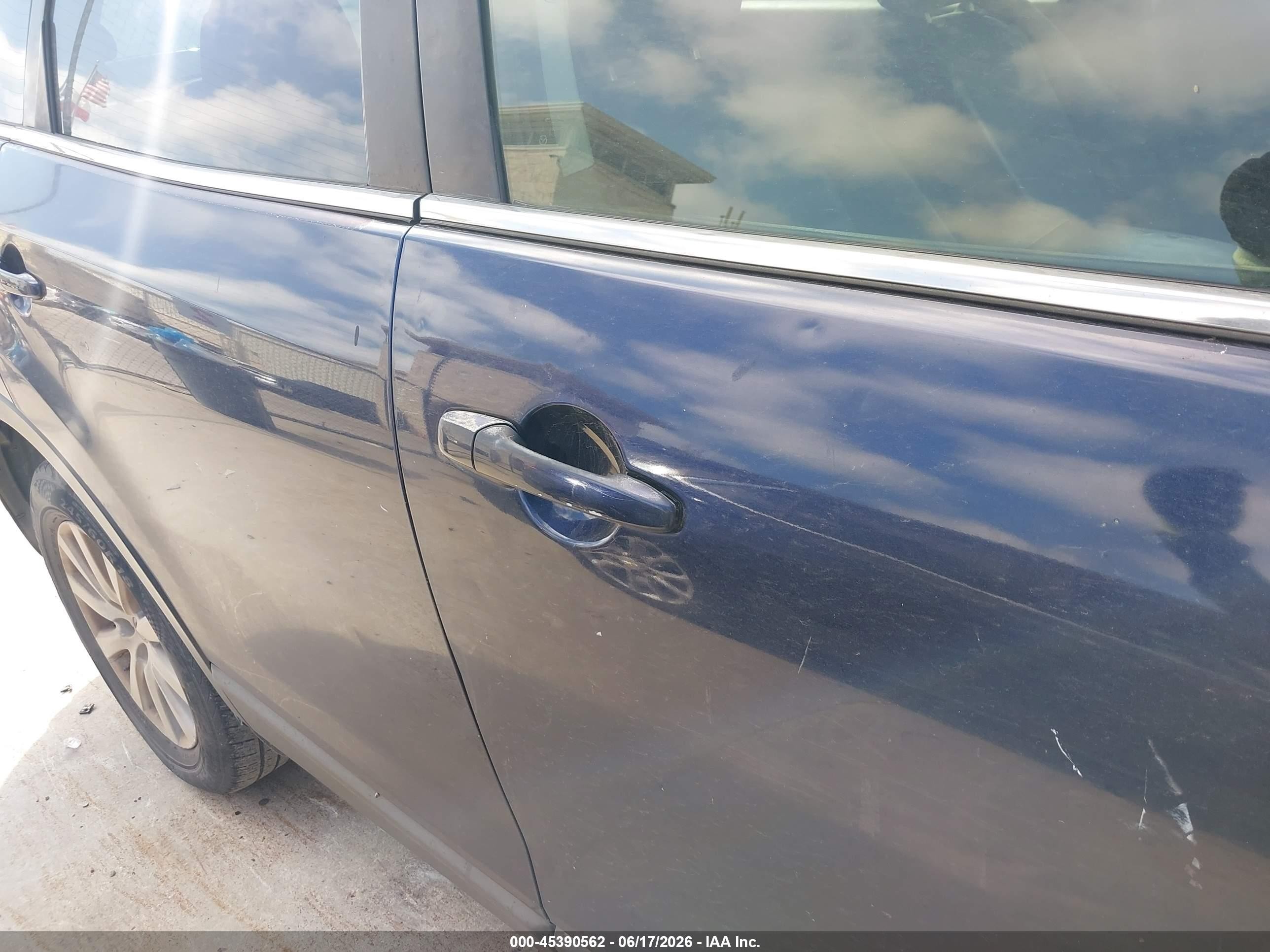2008 Mazda Cx-9 Sport Синий vin: JM3TB28A880145807