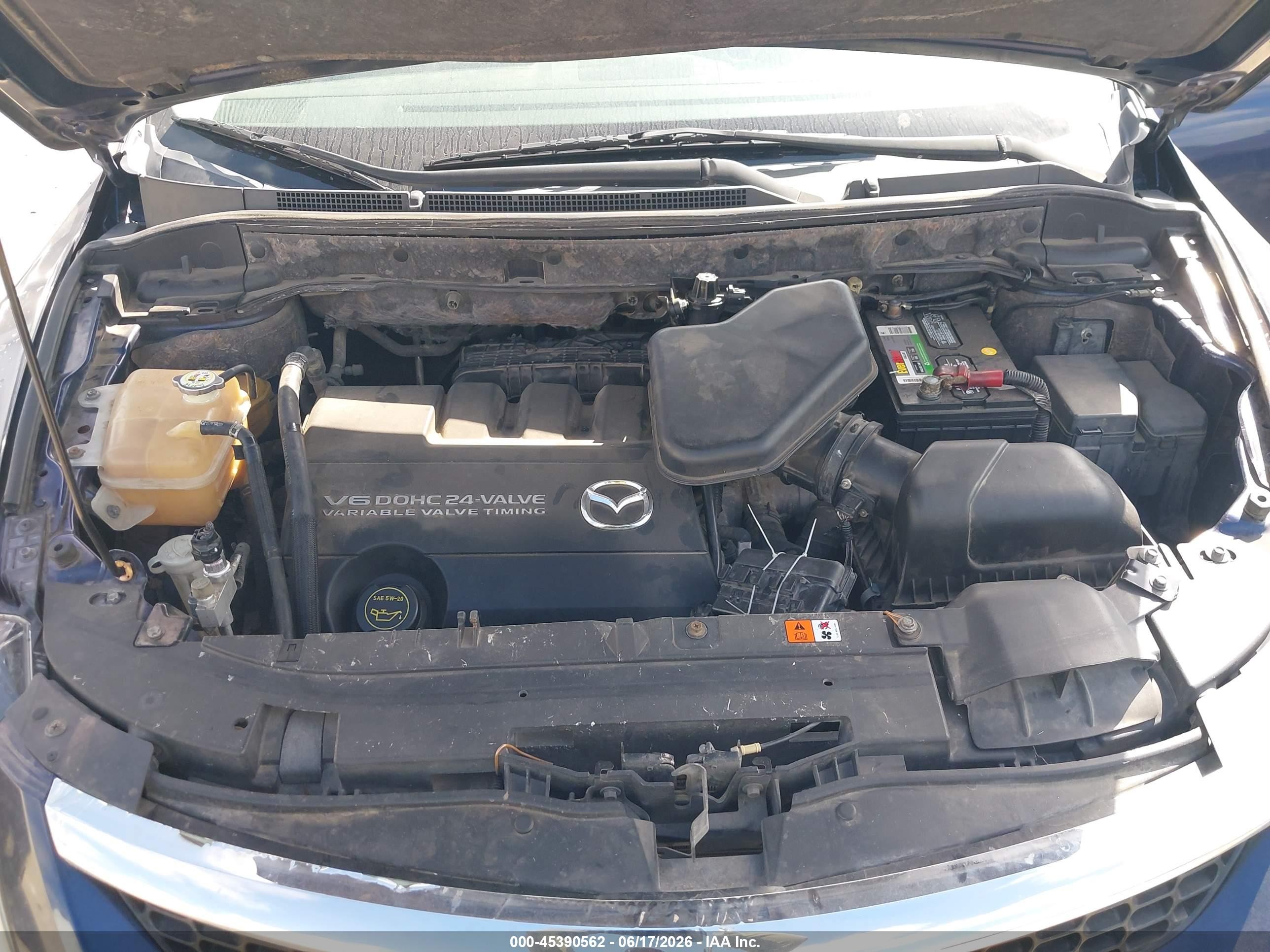 2008 Mazda Cx-9 Sport Синий vin: JM3TB28A880145807