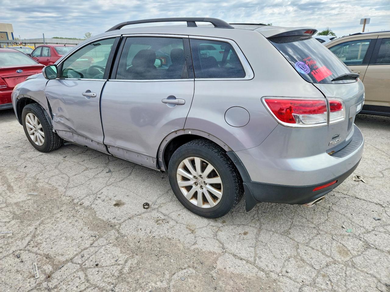 2008 Mazda Cx-9 Silver vin: JM3TB28A980124299