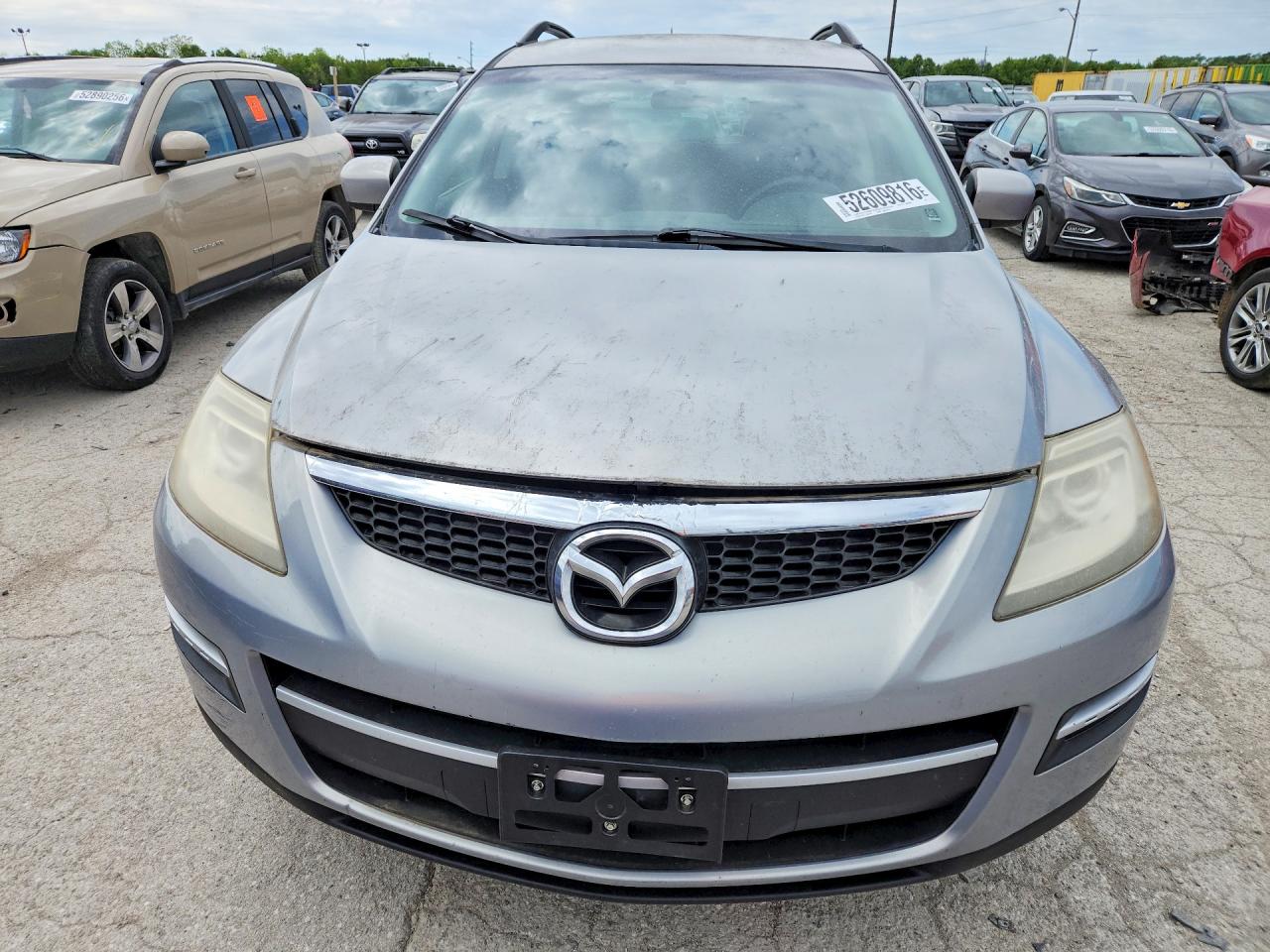 2008 Mazda Cx-9 Silver vin: JM3TB28A980124299
