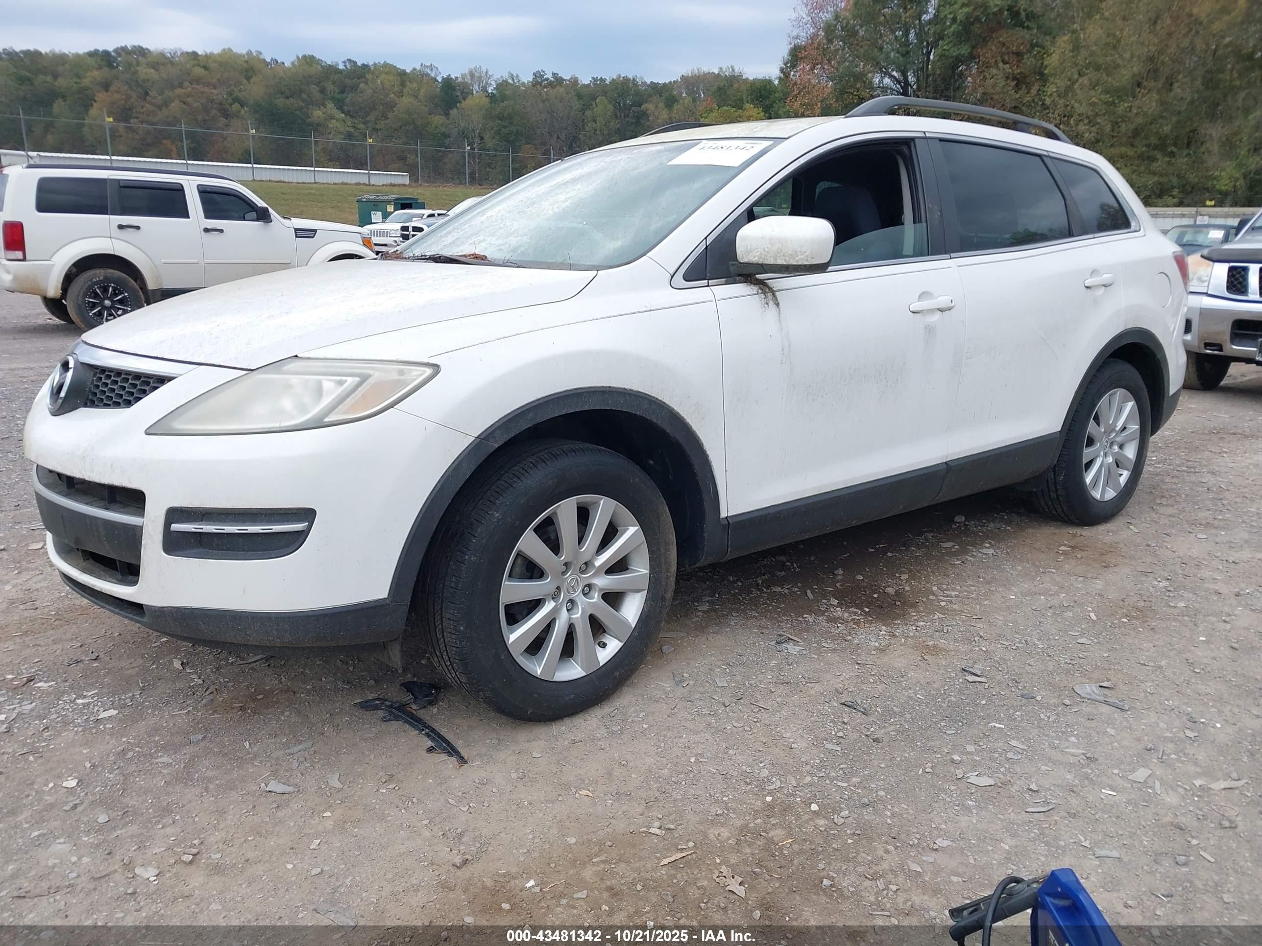 2008 Mazda Cx-9 Sport Белый vin: JM3TB28A980156122