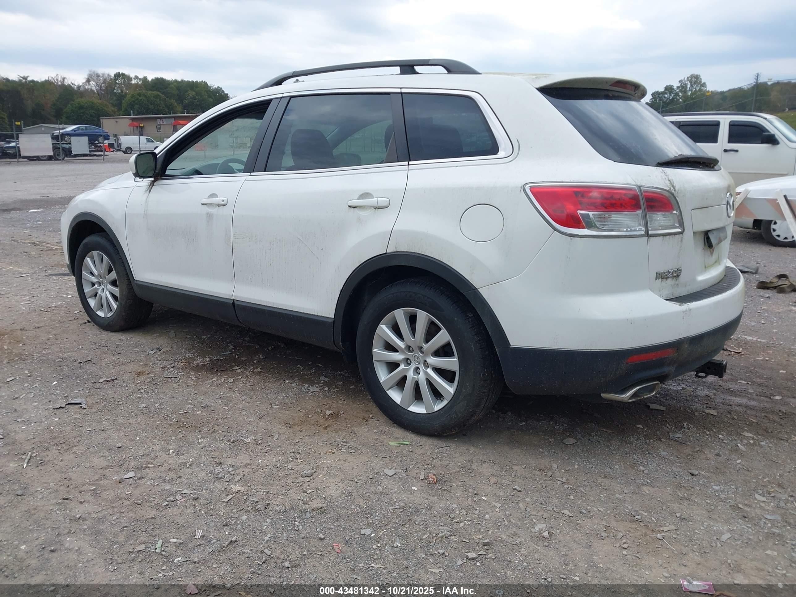 2008 Mazda Cx-9 Sport Белый vin: JM3TB28A980156122