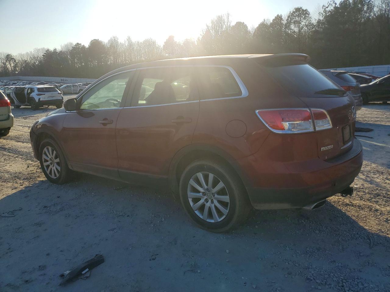 2009 Mazda Cx-9 Red vin: JM3TB28A990175688