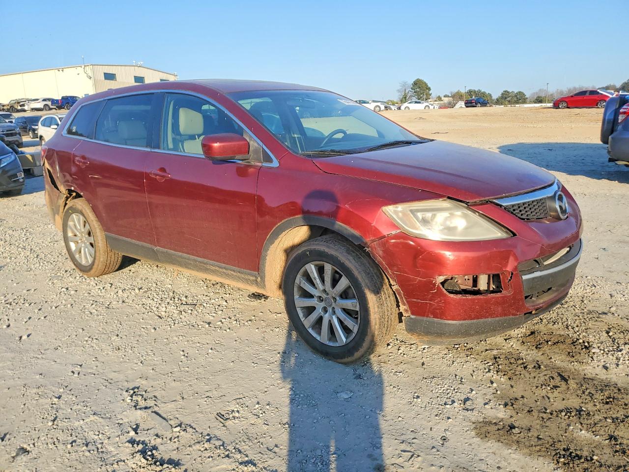 2009 Mazda Cx-9 Red vin: JM3TB28A990175688