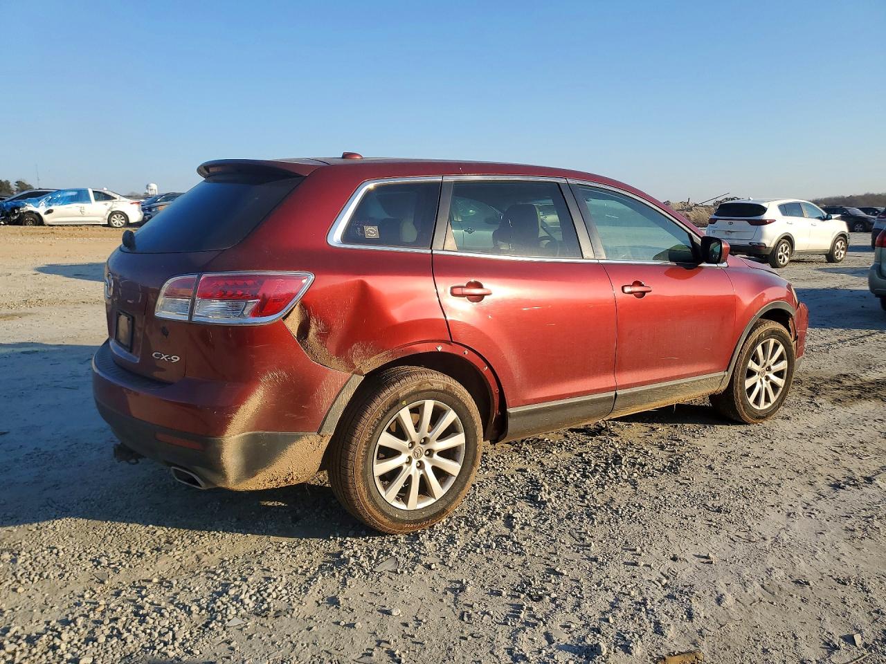 2009 Mazda Cx-9 Red vin: JM3TB28A990175688