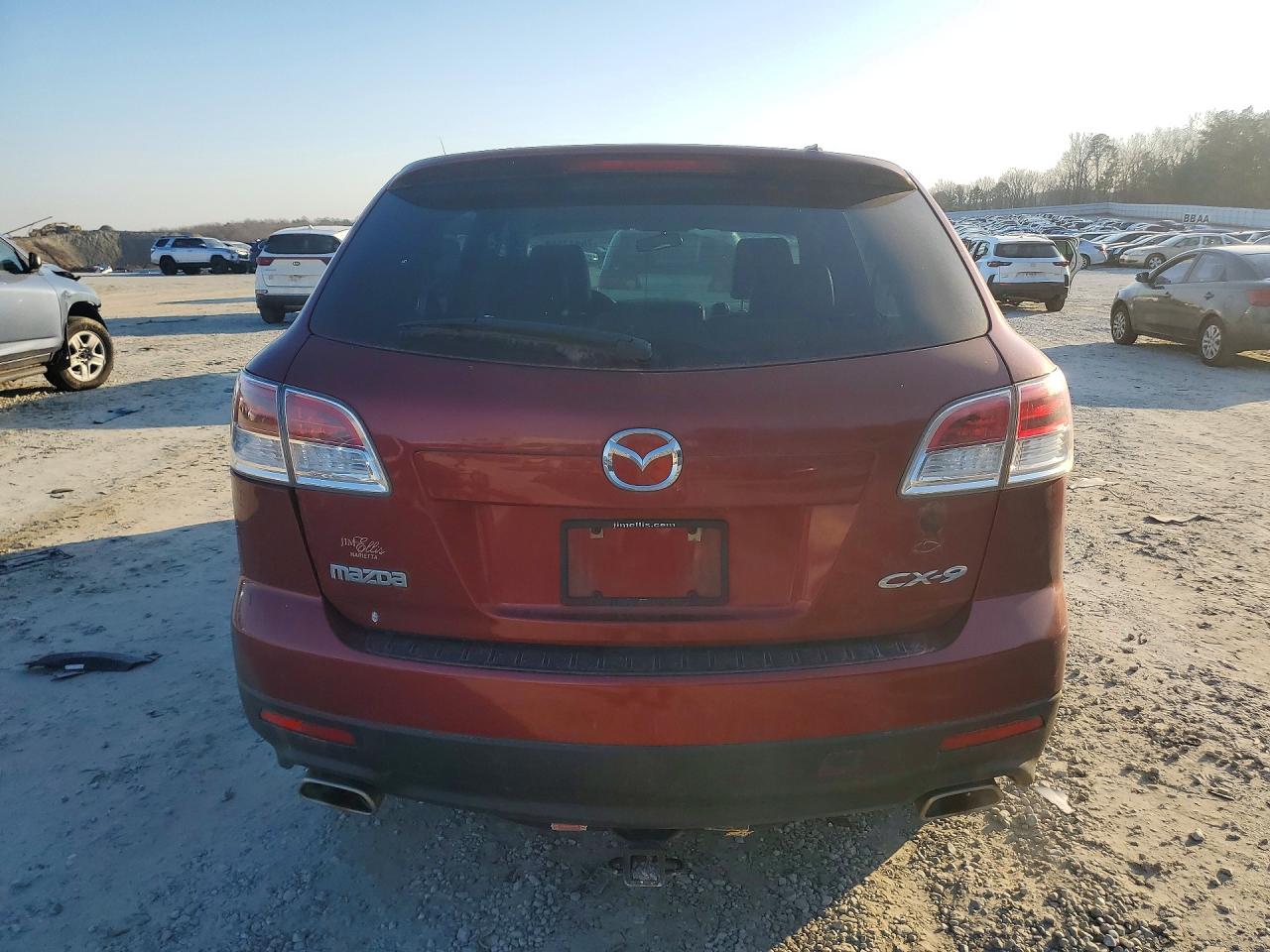 2009 Mazda Cx-9 Red vin: JM3TB28A990175688
