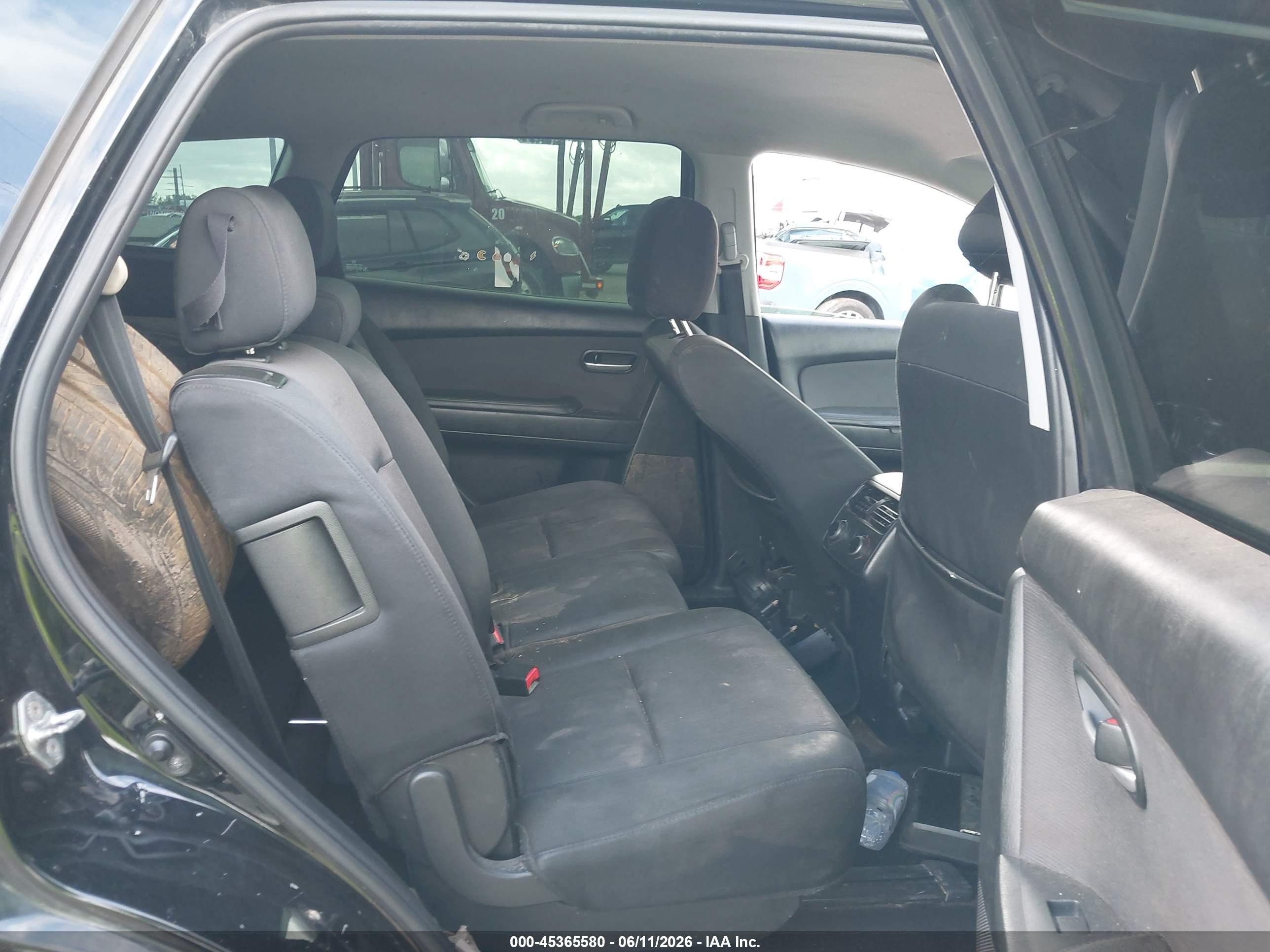2009 Mazda Cx-9 Sport Black vin: JM3TB28A990179000