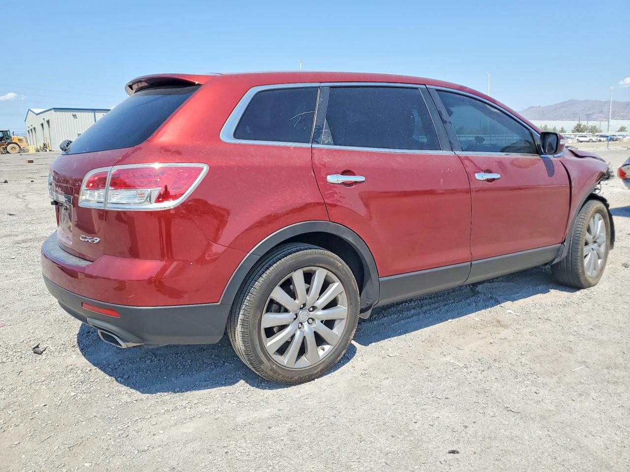 2008 Mazda Cx-9 Red vin: JM3TB28AX80139944