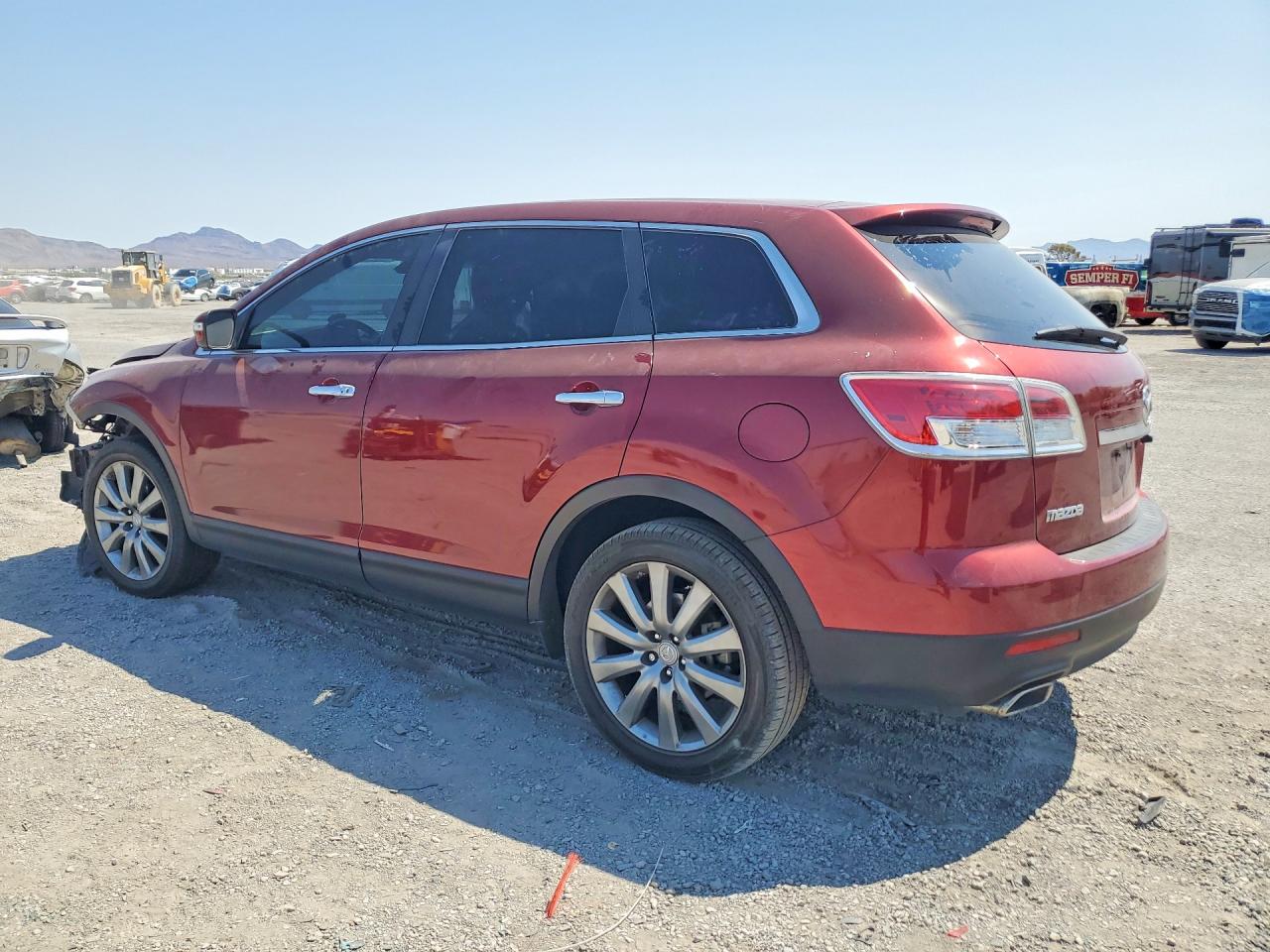 2008 Mazda Cx-9 Red vin: JM3TB28AX80139944