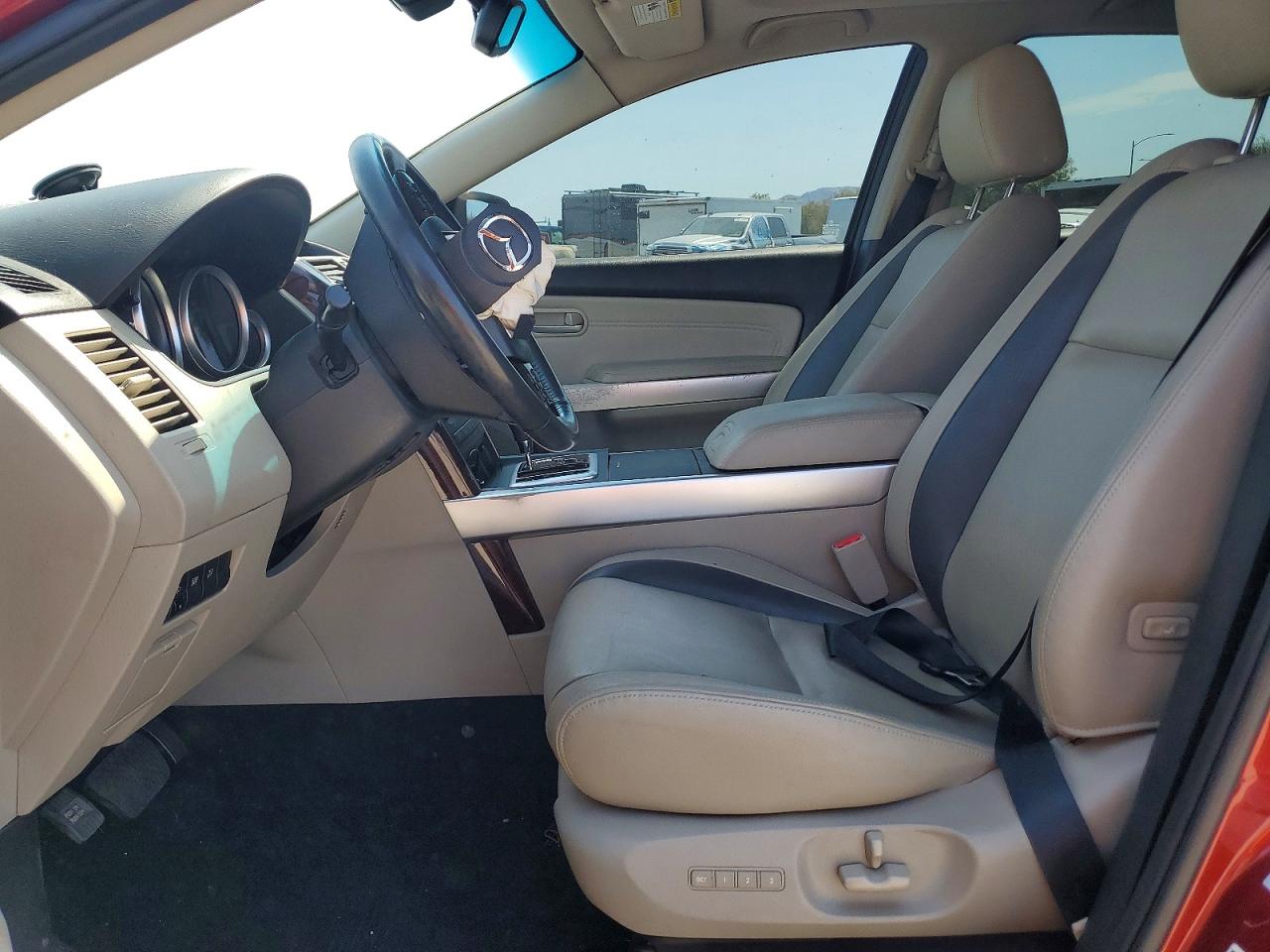 2008 Mazda Cx-9 Red vin: JM3TB28AX80139944