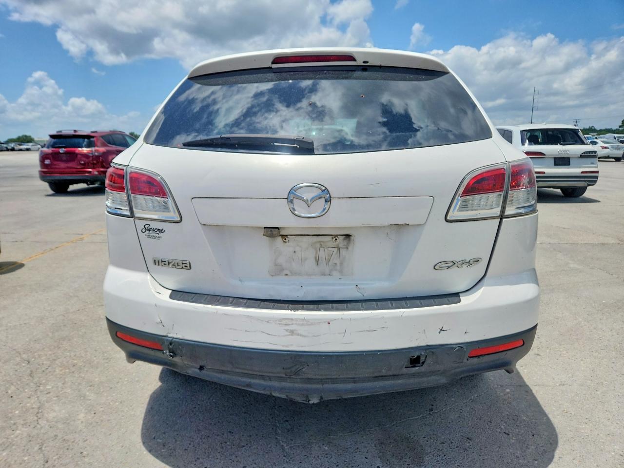 2008 Mazda Cx-9 White vin: JM3TB28AX80152015