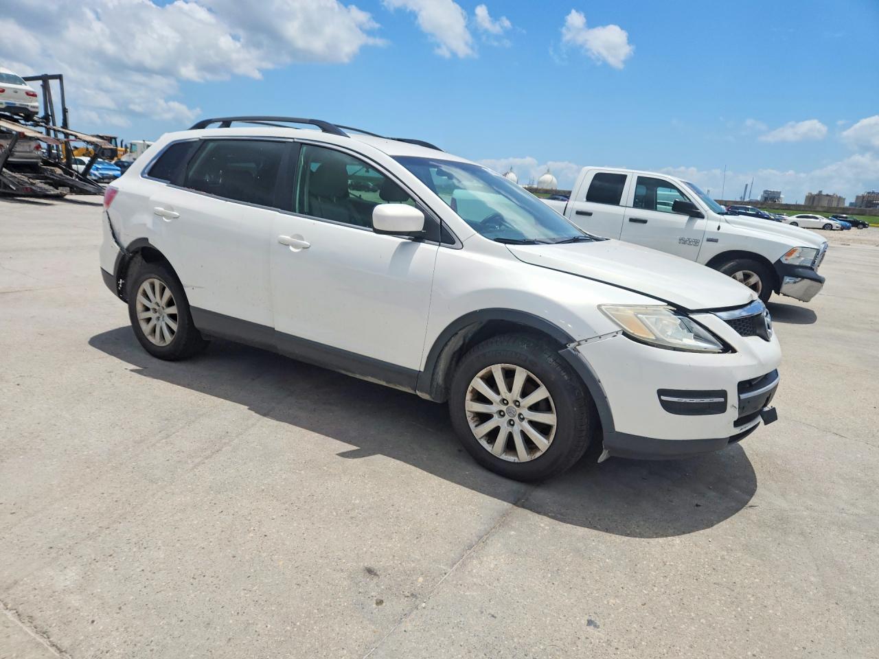 2008 Mazda Cx-9 White vin: JM3TB28AX80152015