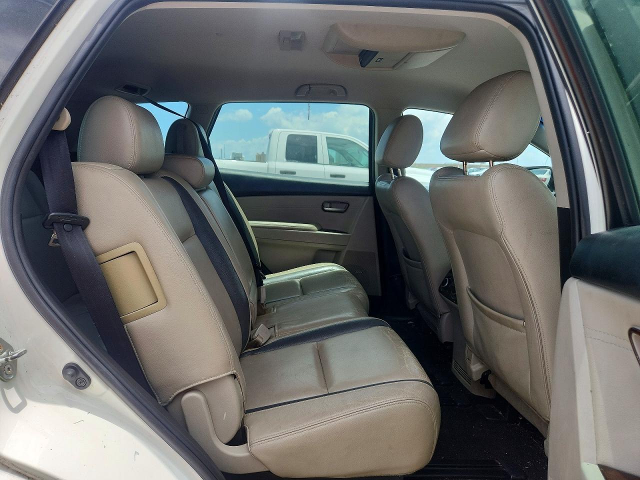 2008 Mazda Cx-9 White vin: JM3TB28AX80152015