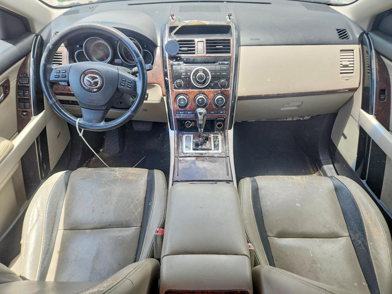 2008 Mazda Cx-9 White vin: JM3TB28AX80152015