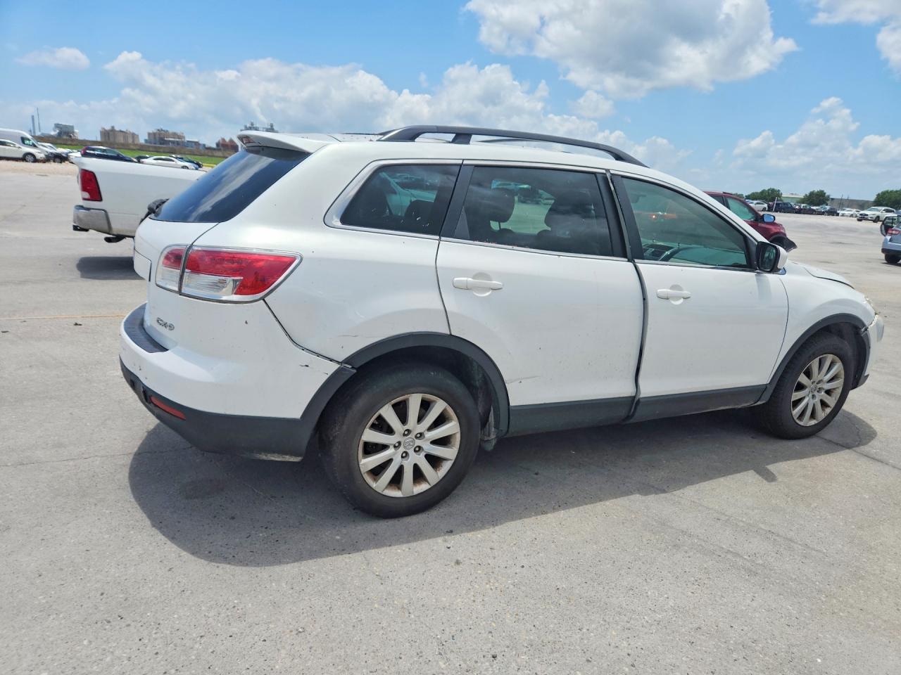 2008 Mazda Cx-9 White vin: JM3TB28AX80152015